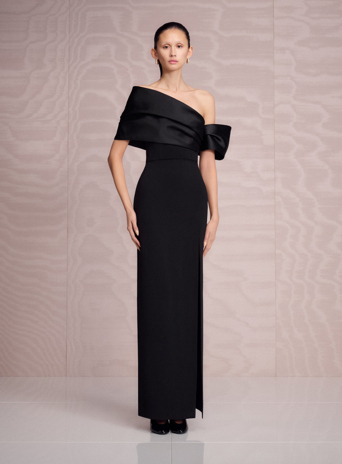 The Alexis Maxi Dress in Black