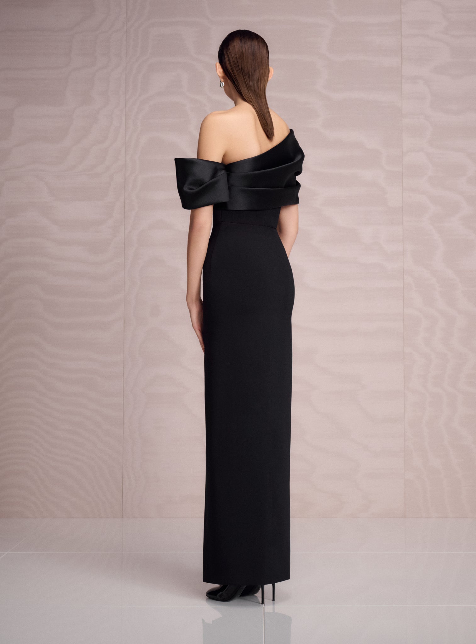 The Alexis Maxi Dress in Black