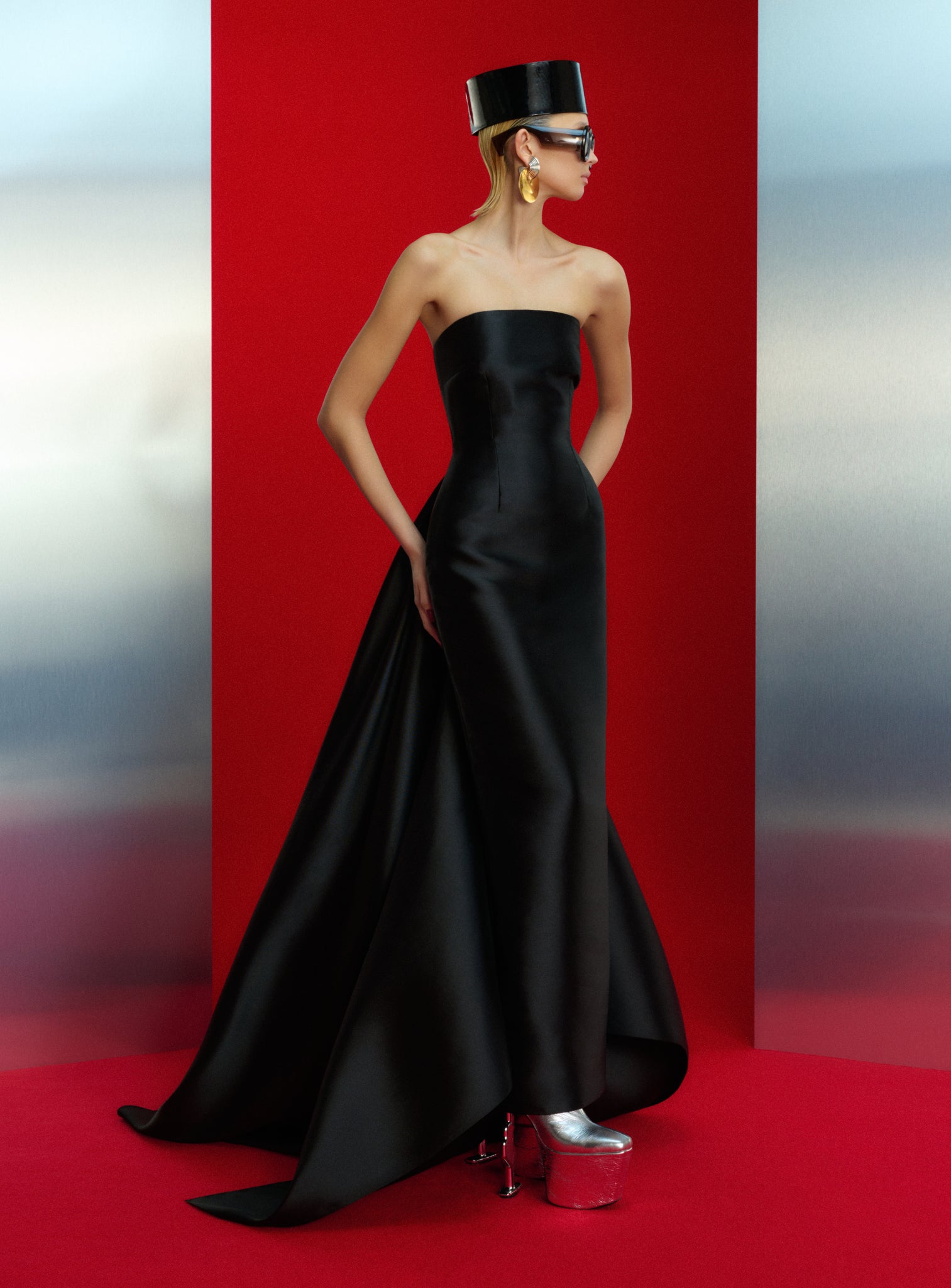 The Imani Maxi Dress in Black The Imani Maxi Dress in Black