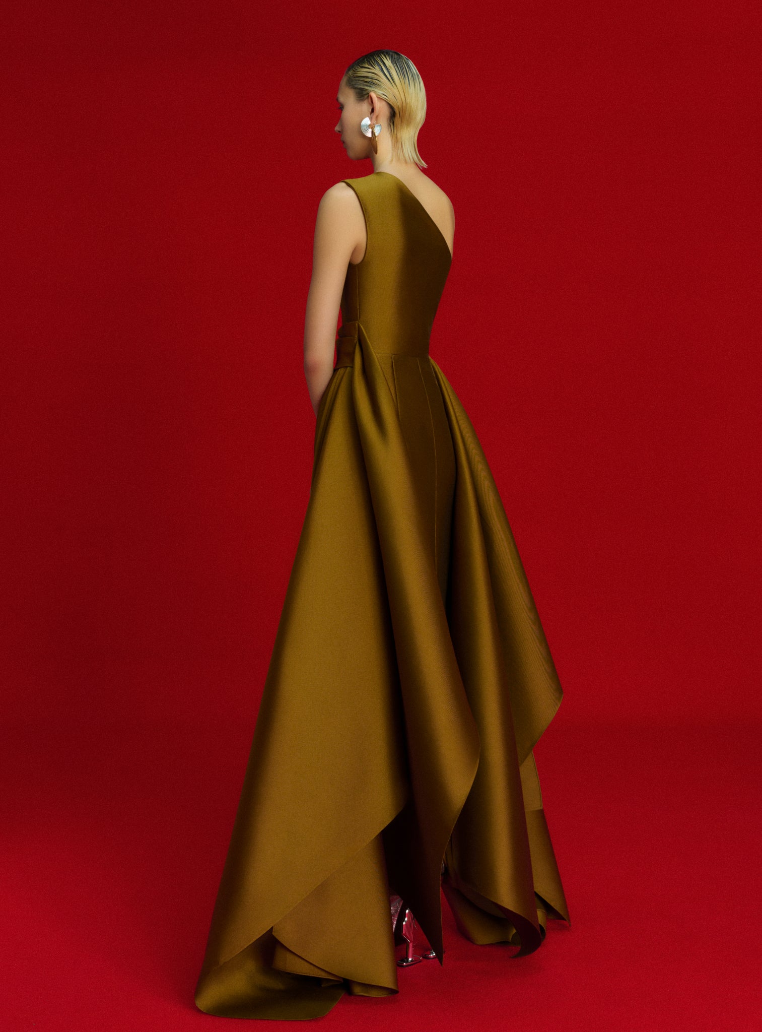 The Charo Maxi Dress in Gold The Charo Maxi Dress in Gold
