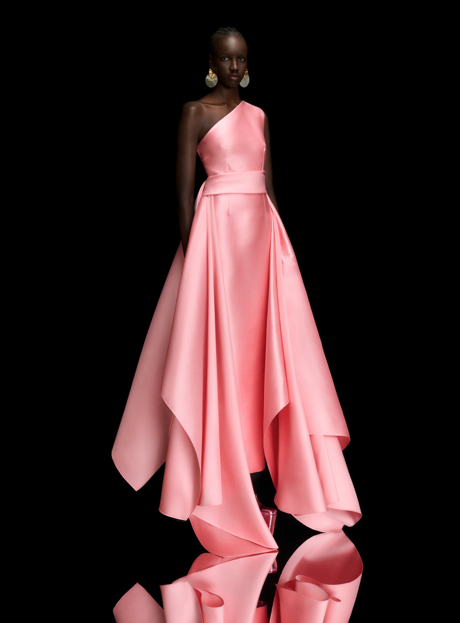 The Charo Maxi Dress in Soft Pink The Charo Maxi Dress in Soft Pink