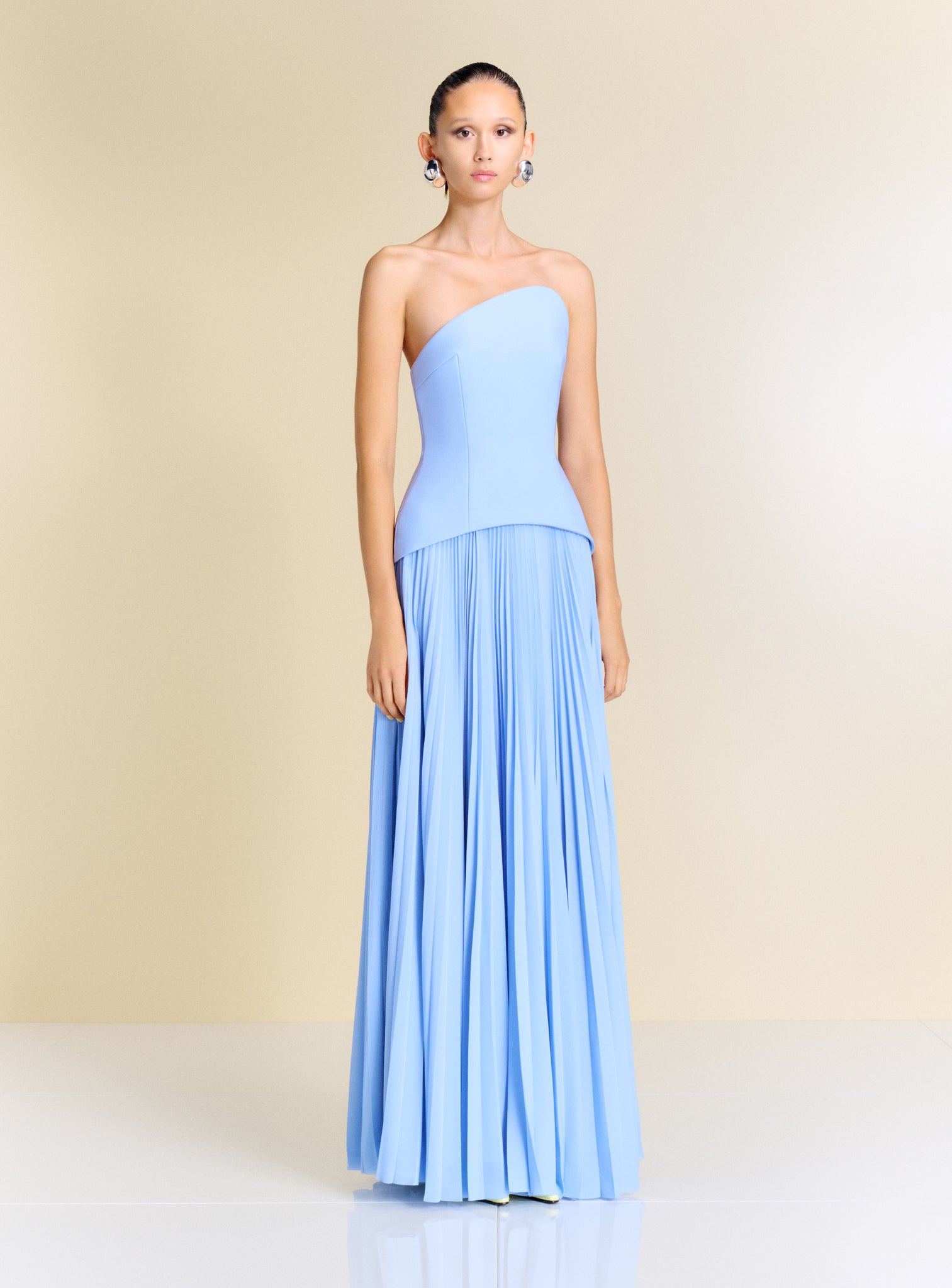 The Britt Maxi Dress in Arctic Blue Solace London The Britt Maxi Dress in Arctic Blue Solace London