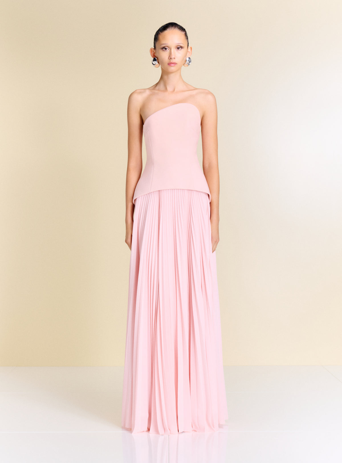 The Britt Maxi Dress in Pale Pink