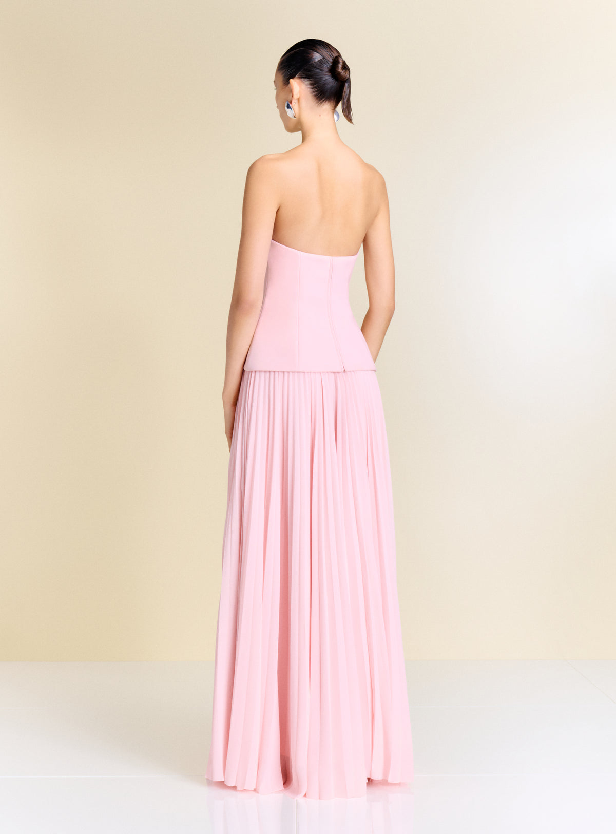 The Britt Maxi Dress in Pale Pink