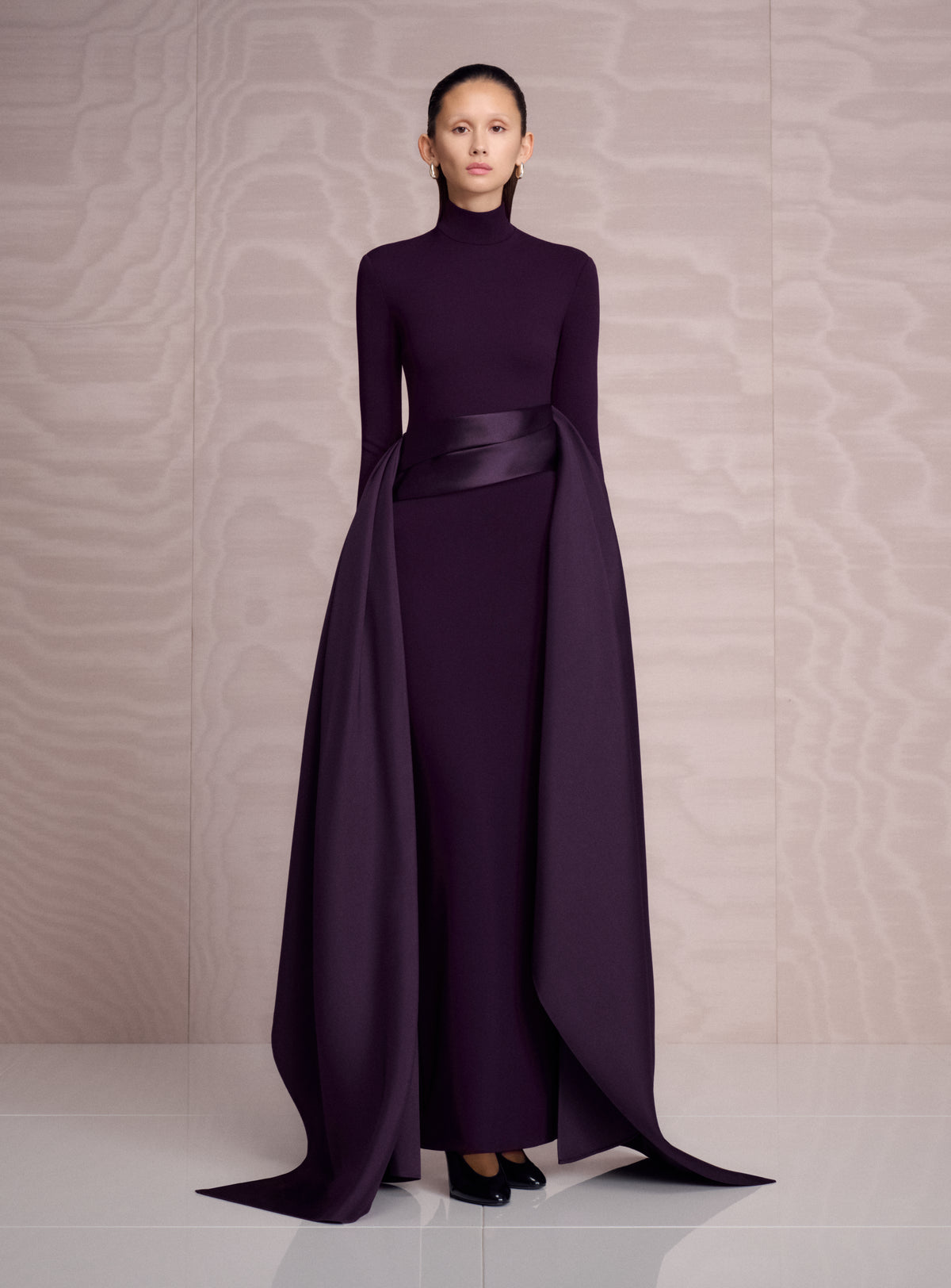 The Olivia Maxi Dress in Plum