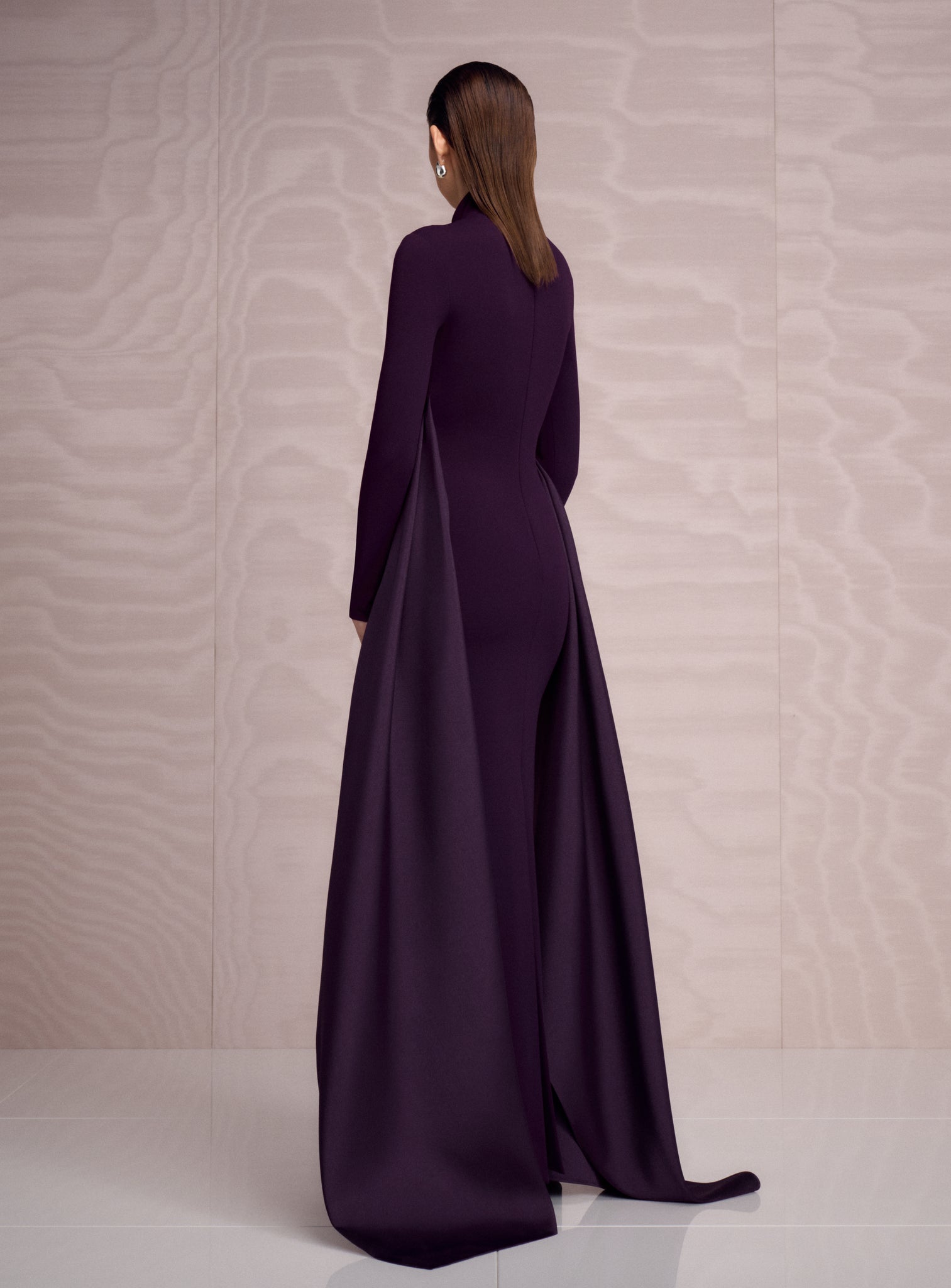 The Olivia Maxi Dress in Plum