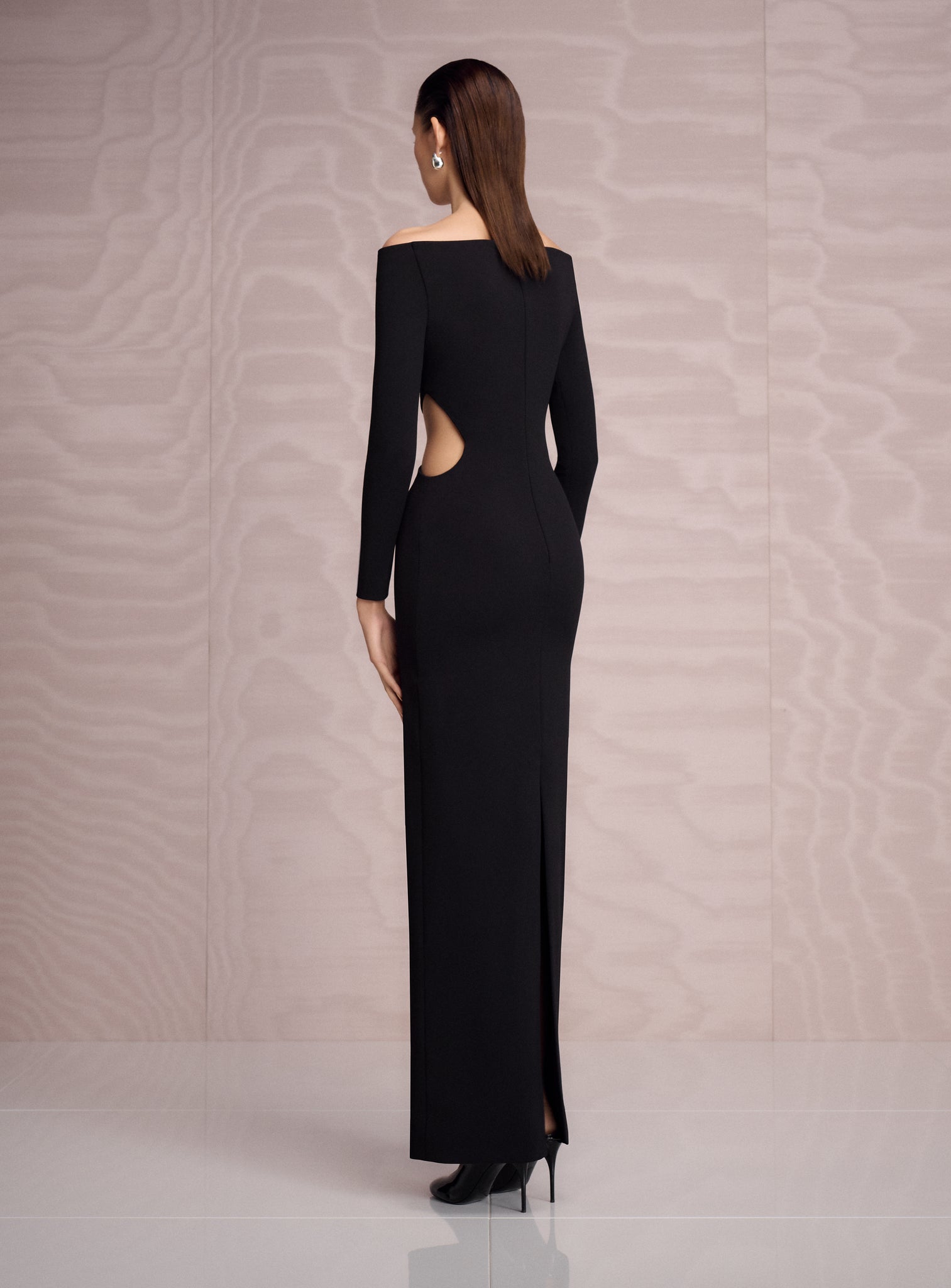 The Mircea Maxi Dress in Black