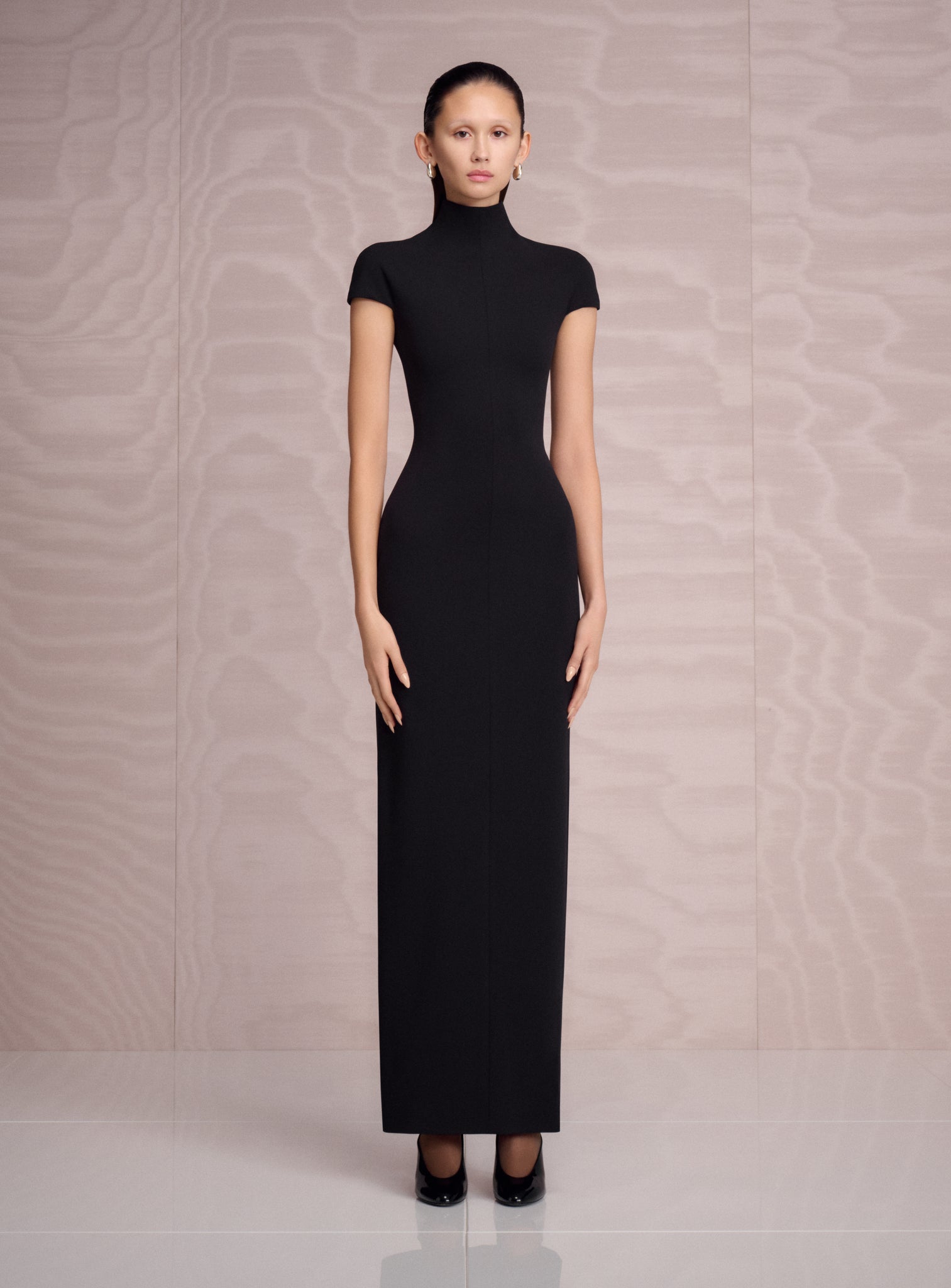 The Lang Maxi Dress in Black