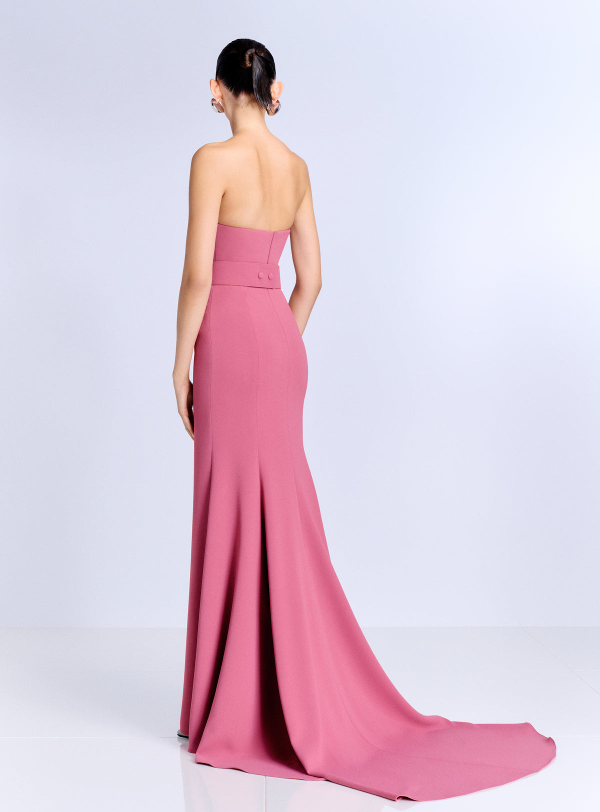 The Seraphina Maxi Dress in Dark Rose