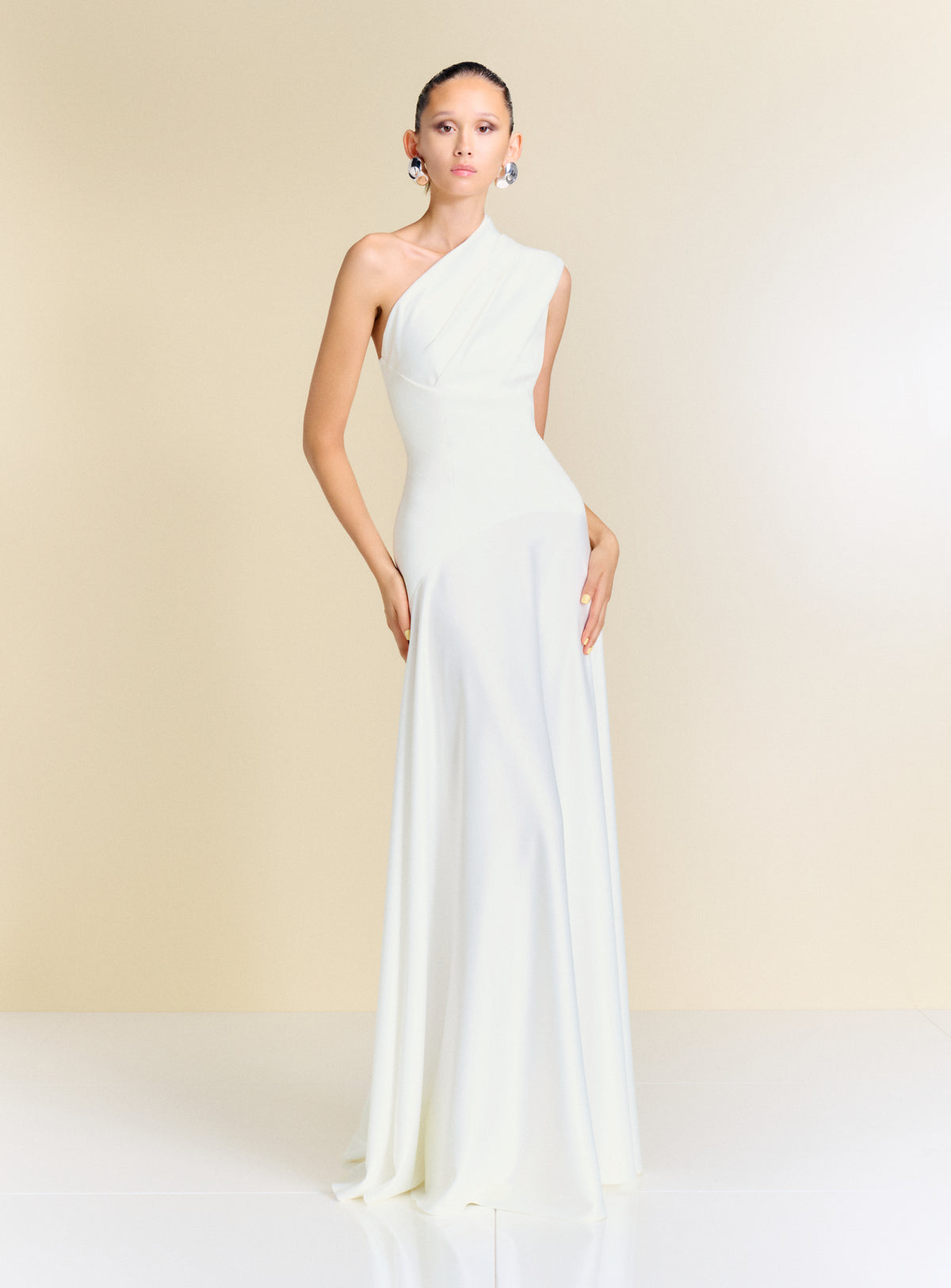 The Gabriela Maxi Dress in Cream