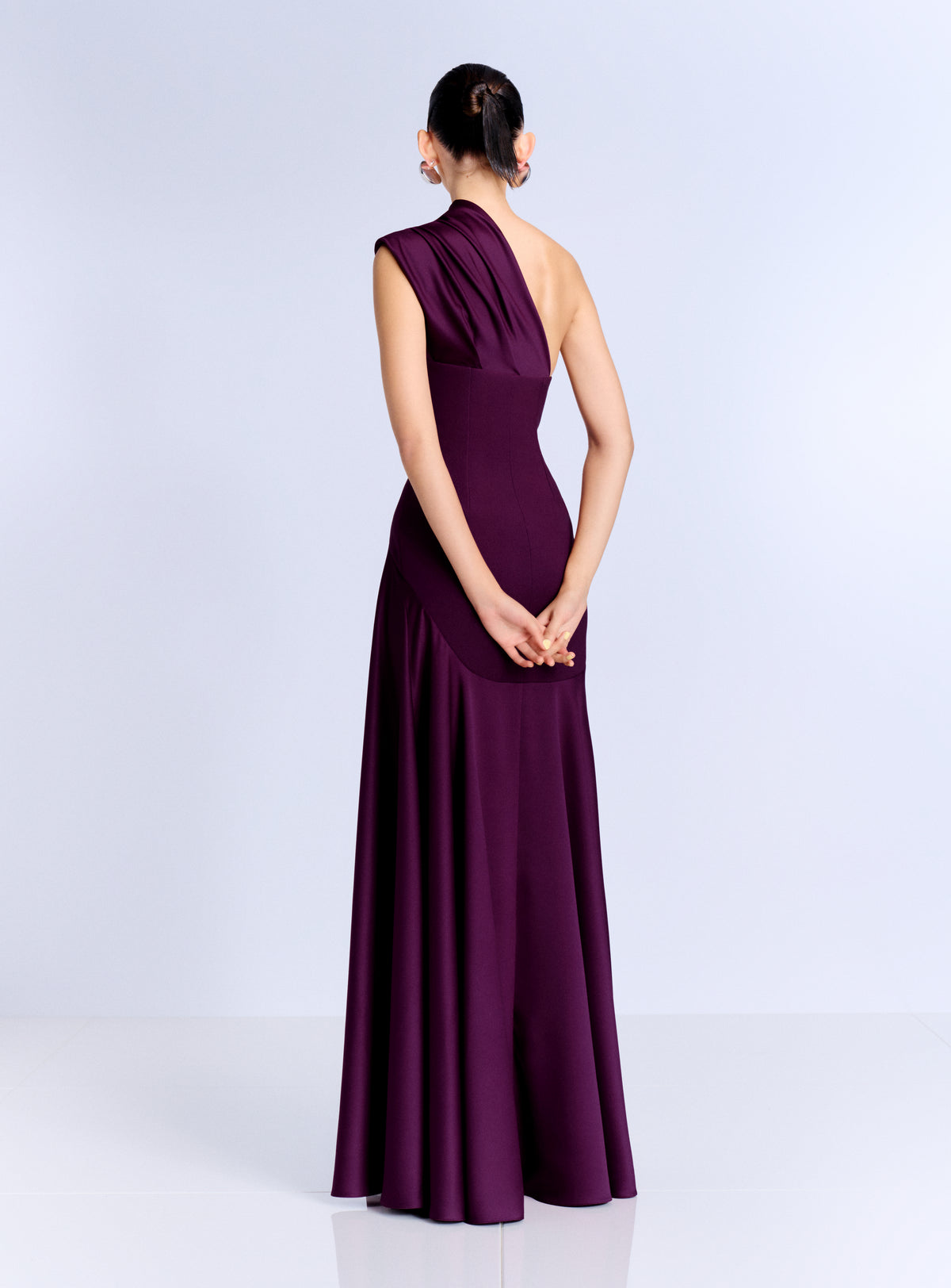 The Gabriela Maxi Dress in Grape