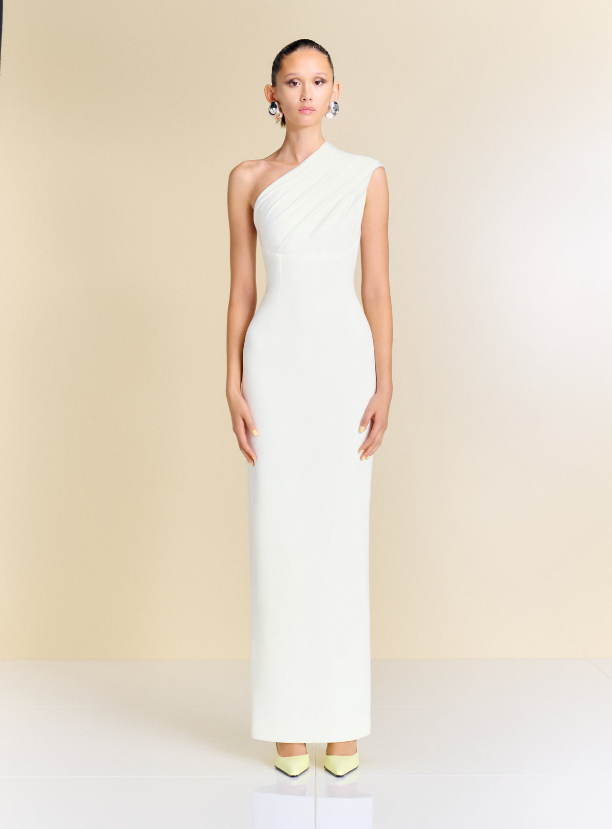 The Gracie Maxi Dress in Cream