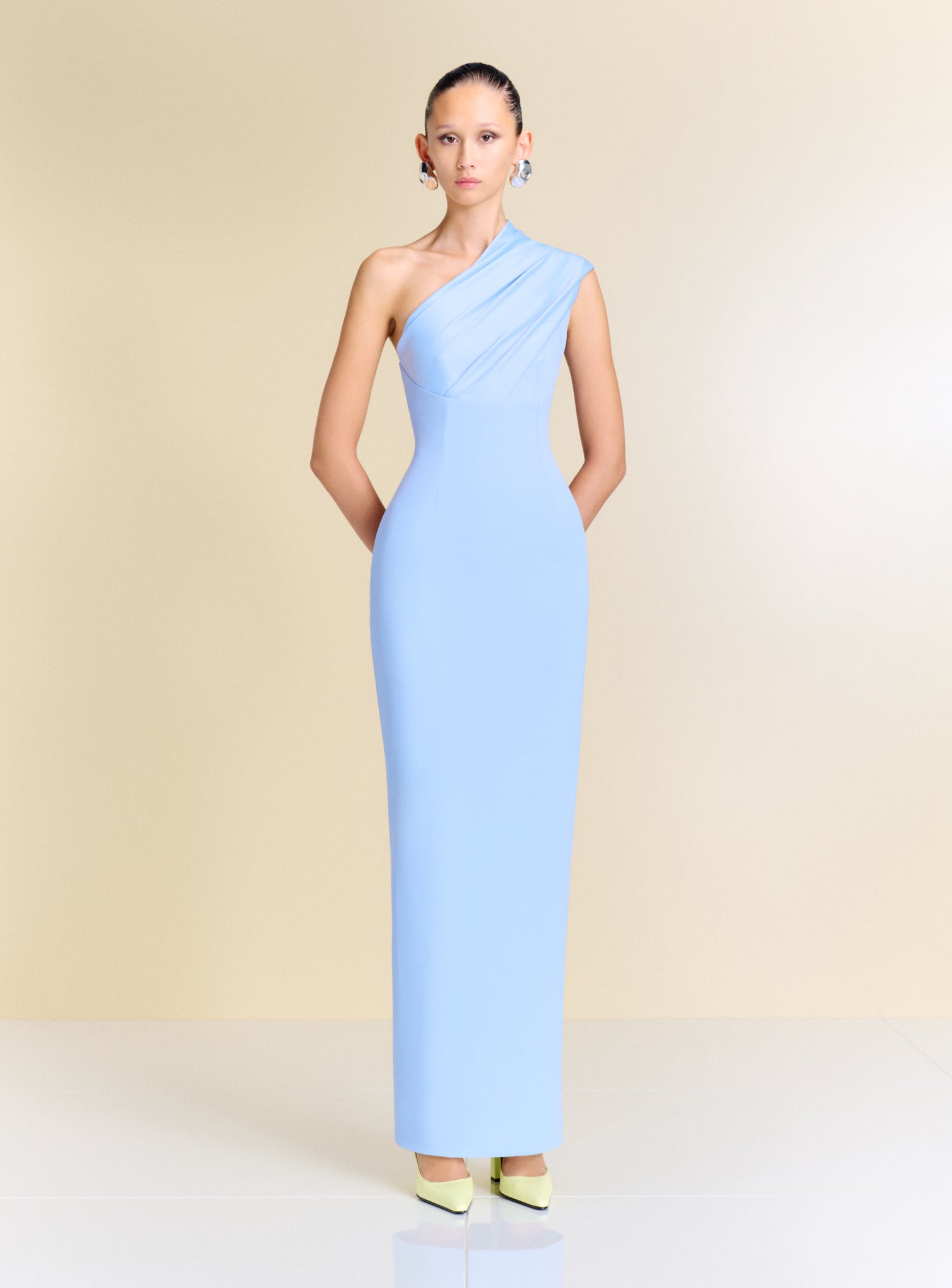 gracie maxi dress The Gracie Maxi Dress in Light Blue – Solace London