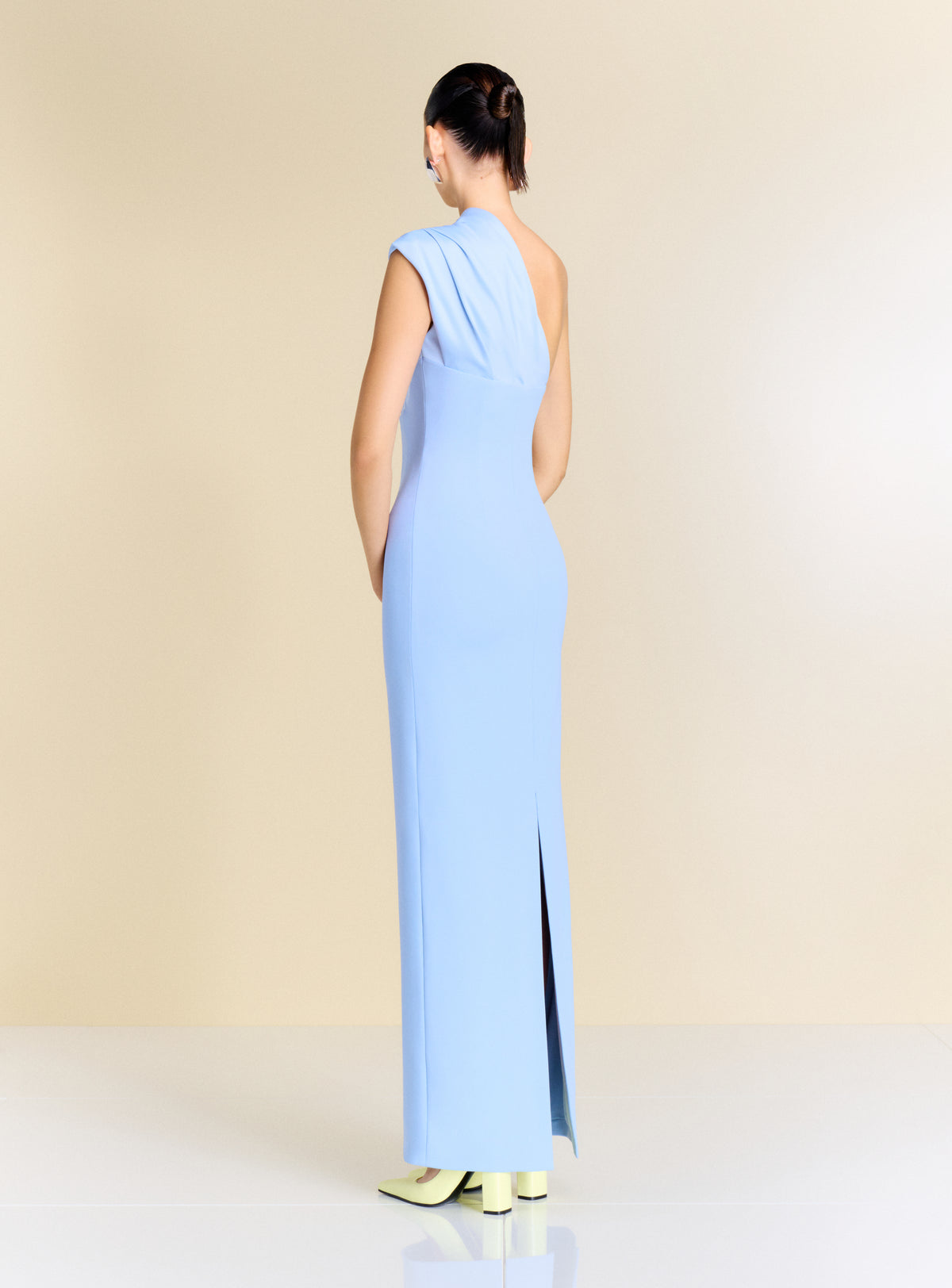 The Gracie Maxi Dress in Light Blue