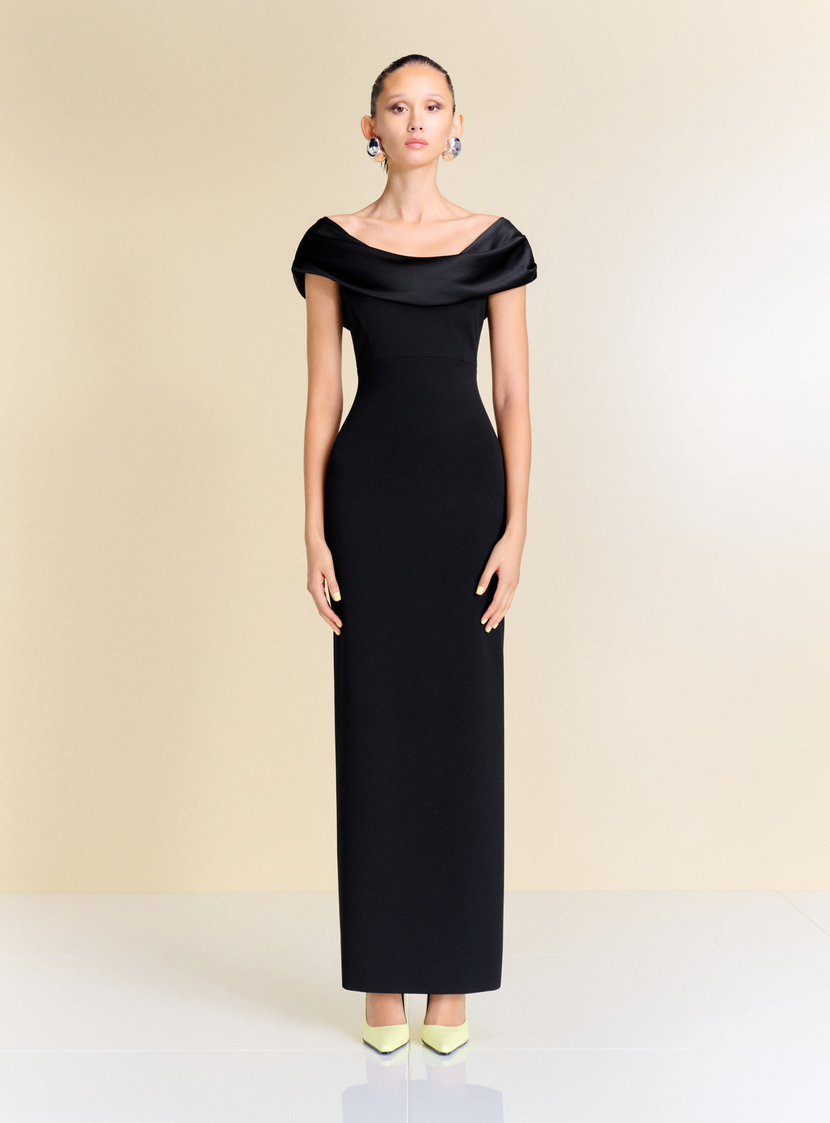 The Adele Maxi Dress in Black
