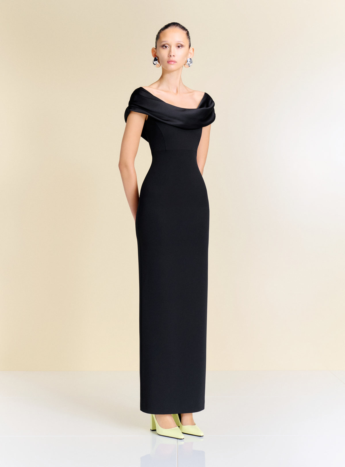The Adele Maxi Dress in Black