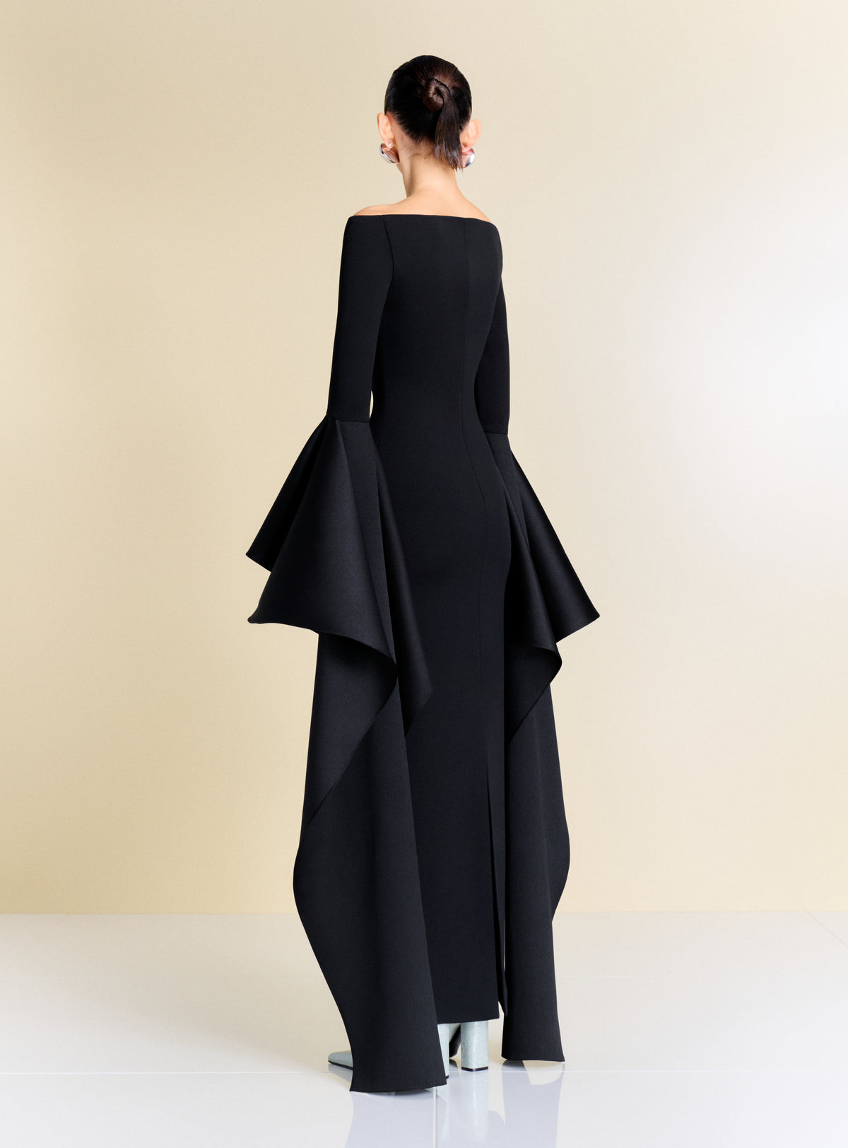 The Astria Maxi Dress in Black