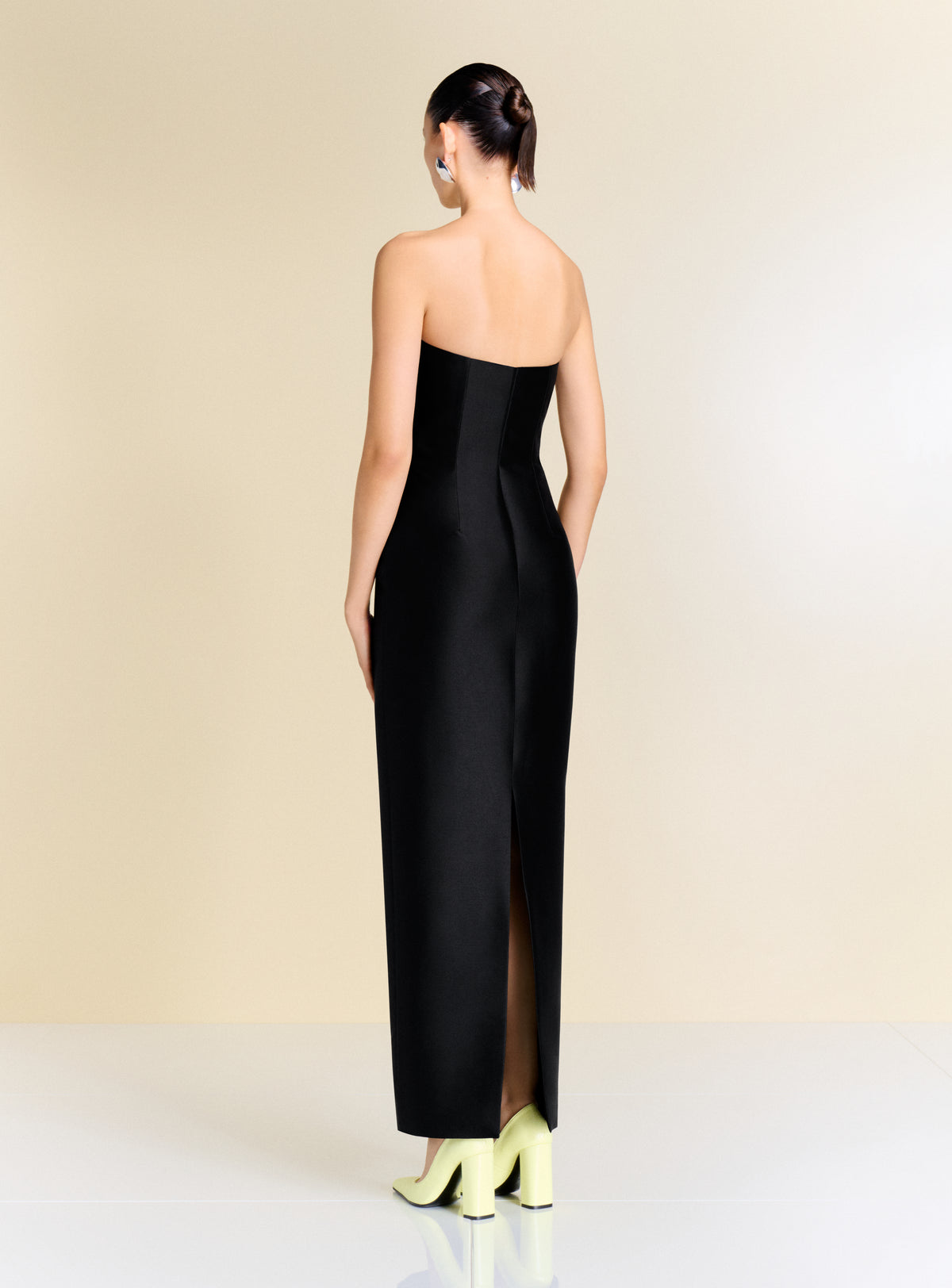 The Ingrid Maxi Dress in Black