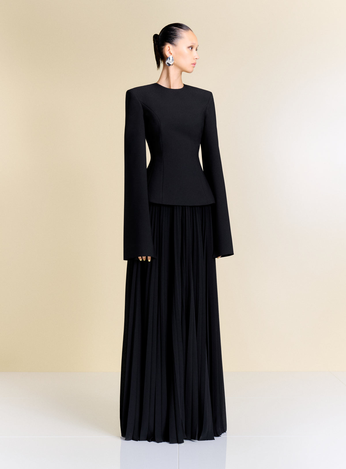 The Callisto Maxi Dress in Black