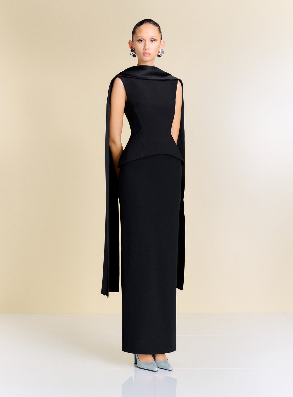 The Annie Maxi Dress in Black
