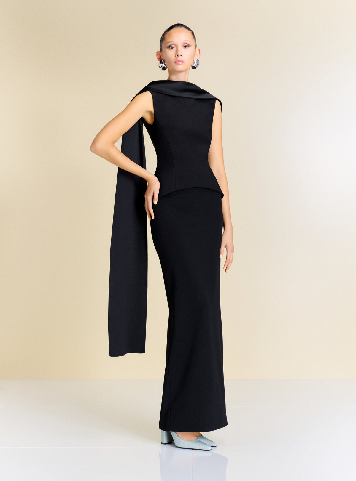 The Annie Maxi Dress in Black