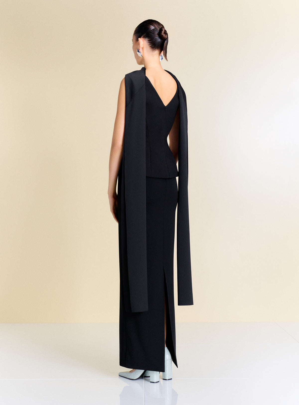 The Annie Maxi Dress in Black