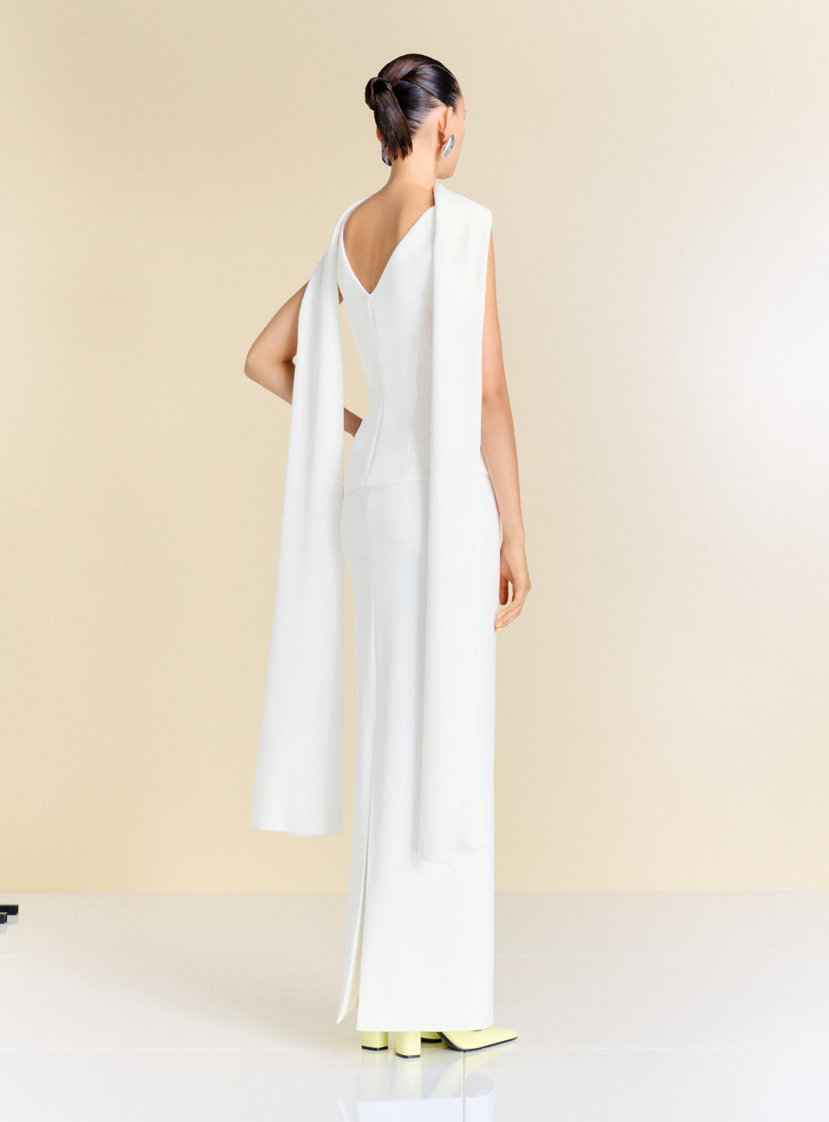 The Annie Maxi Dress in Cream
