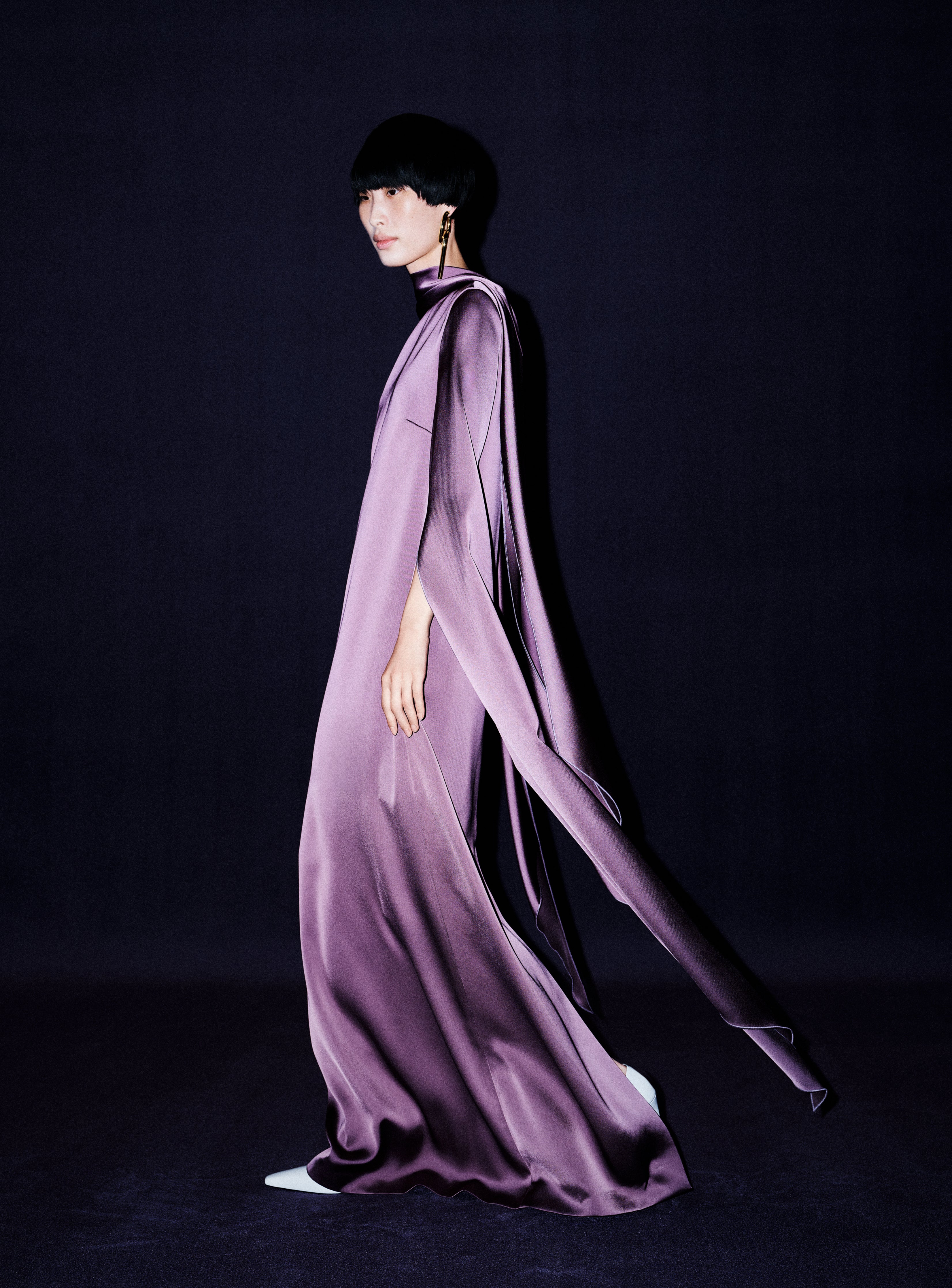 The Newman Maxi Dress in Acai – Solace London