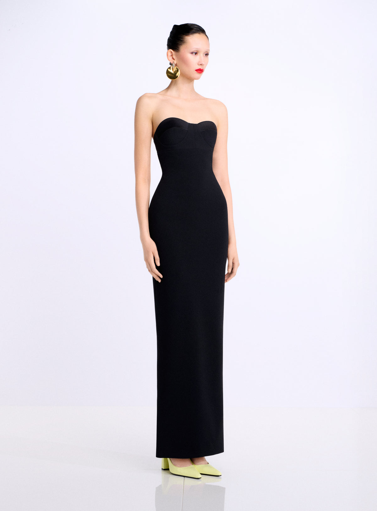 The Keaton Maxi Dress in Black