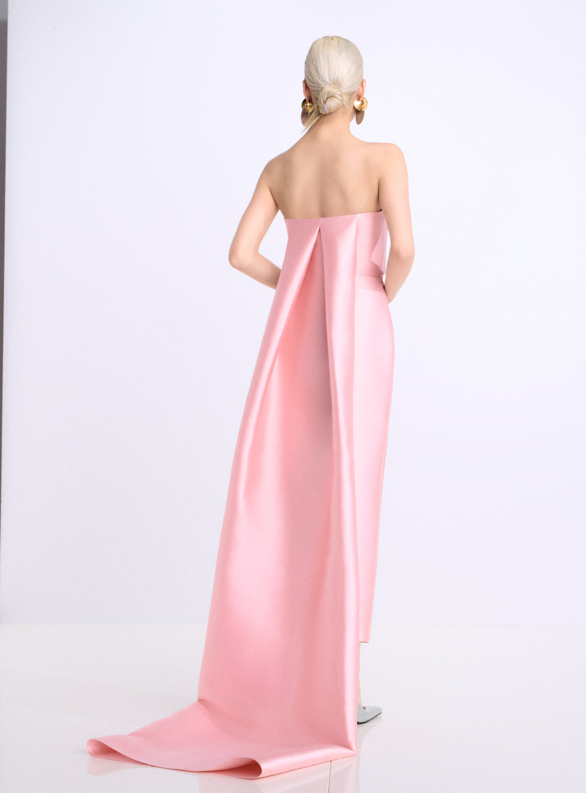 The Kiki Midaxi Dress in Camellia Pink