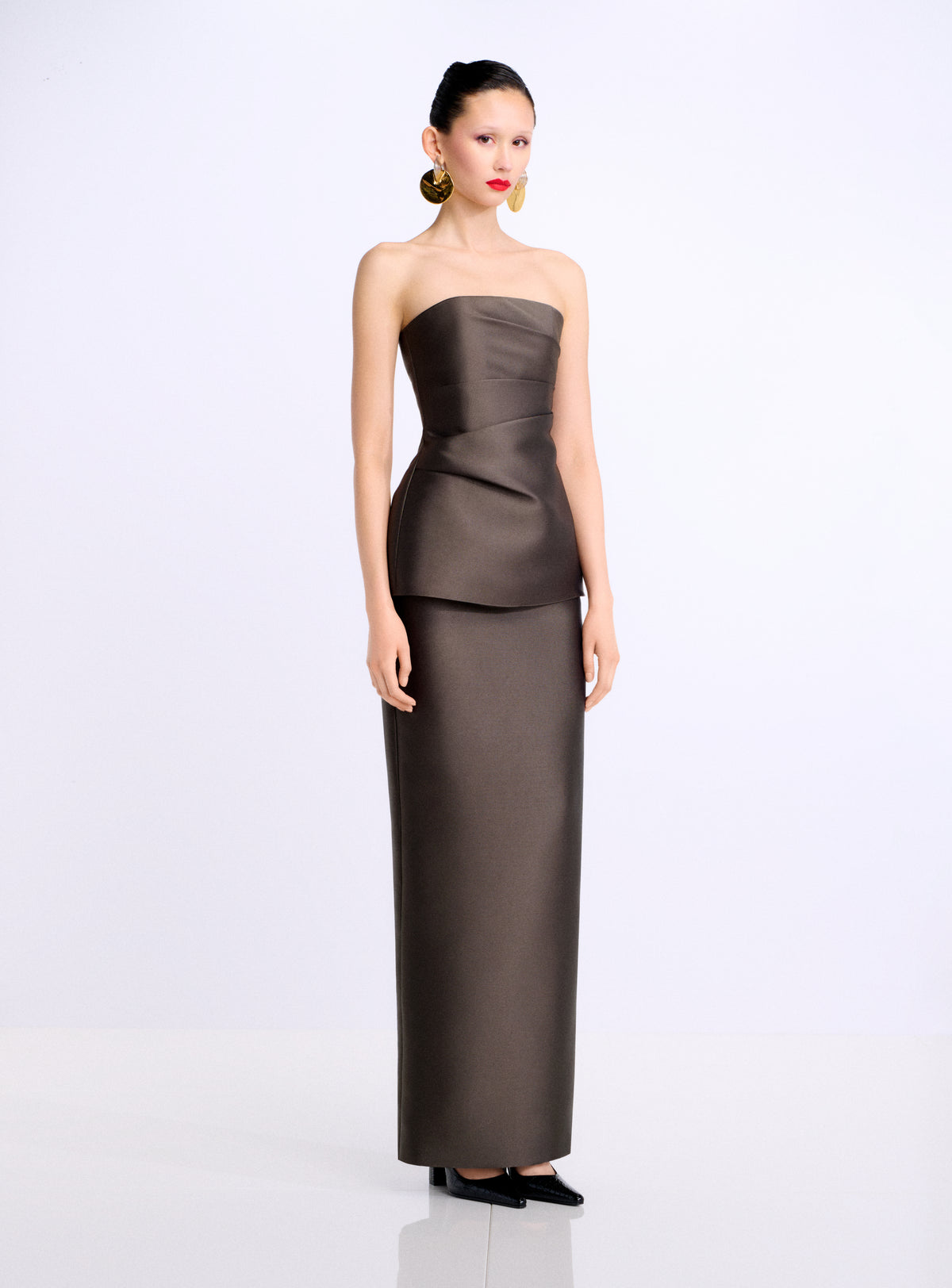 The Lucille Maxi Dress in Flint