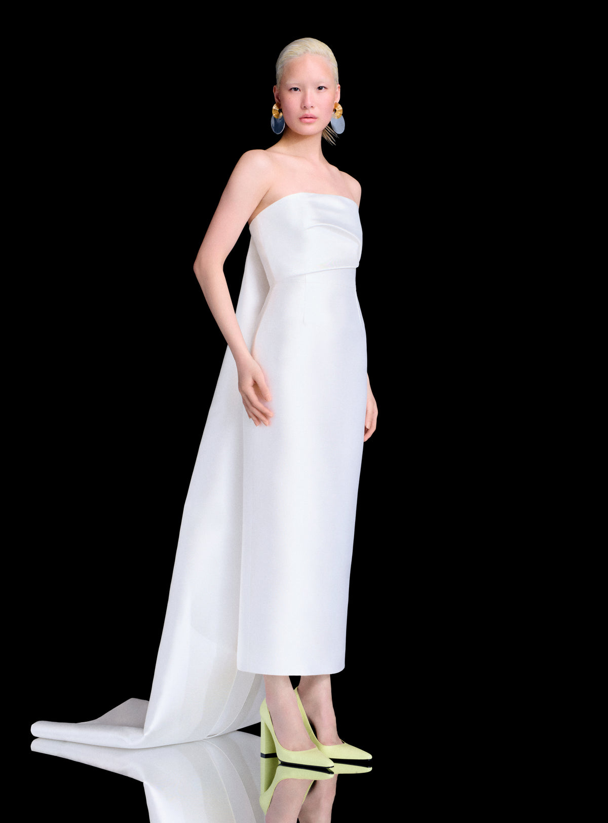 The Kiki Midaxi Dress in Cream