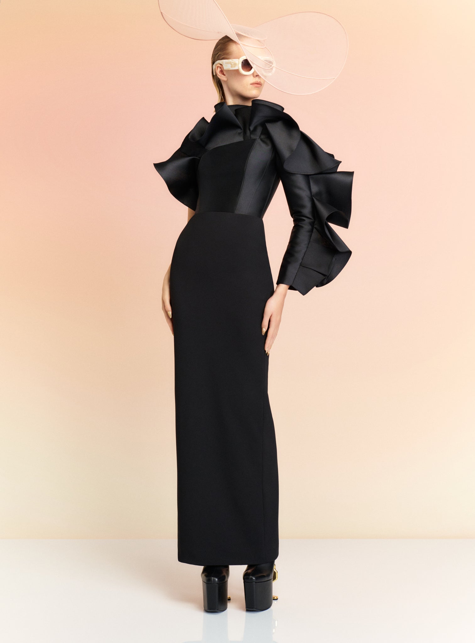 The Rex Maxi Dress in Black