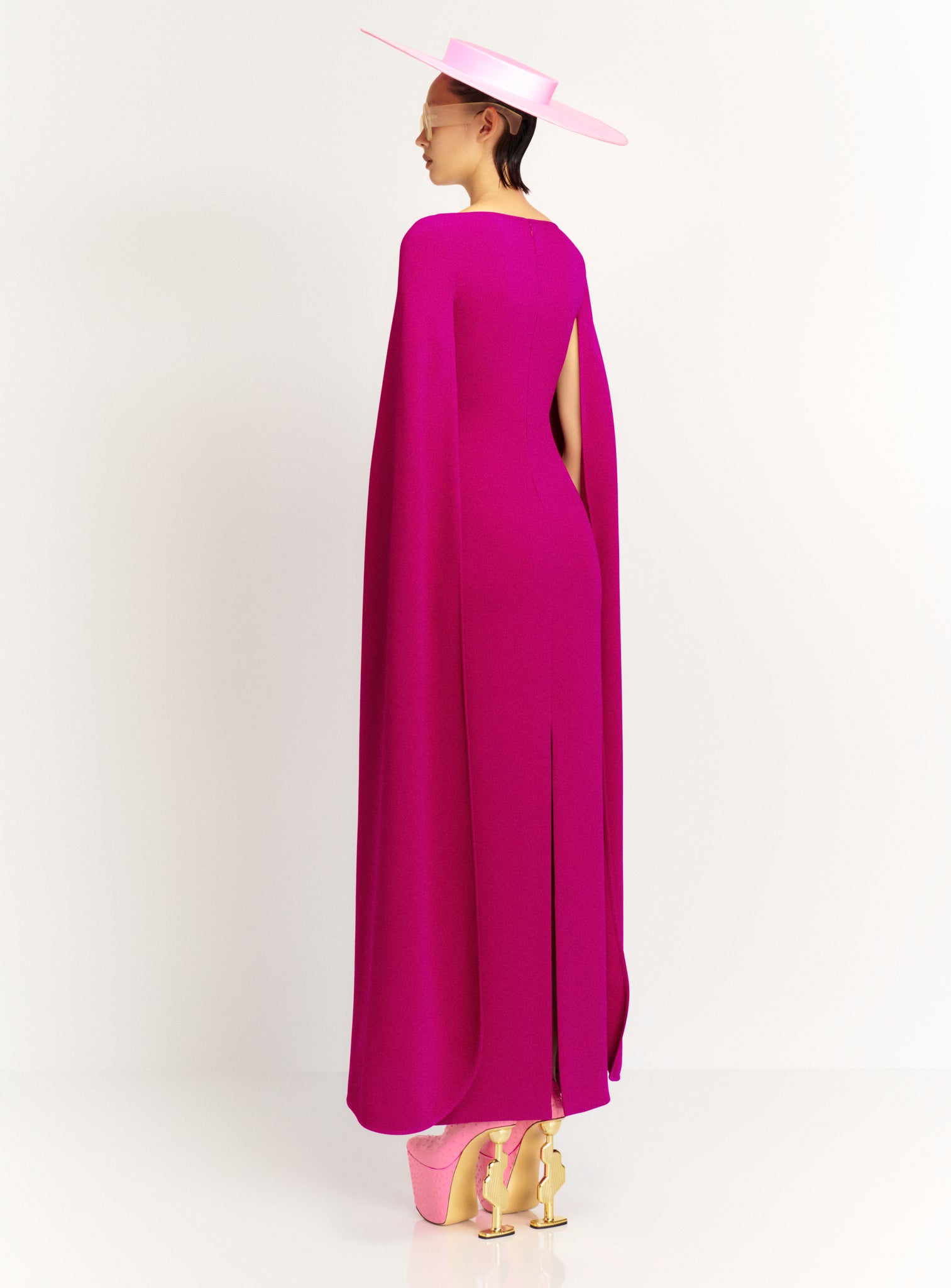 The Sadie Maxi Dress in Fuchsia