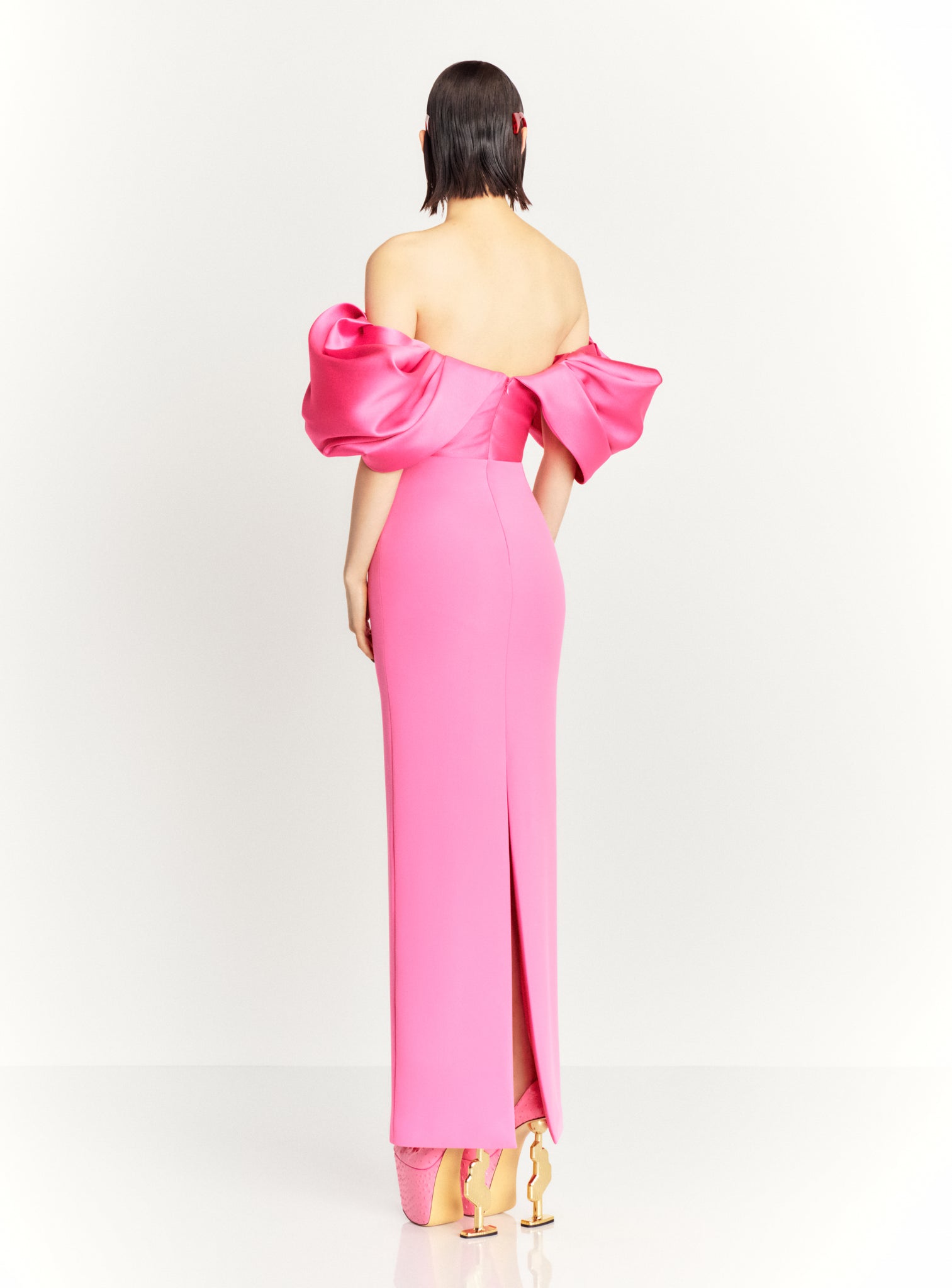 The Sian Maxi Dress in Light Pink