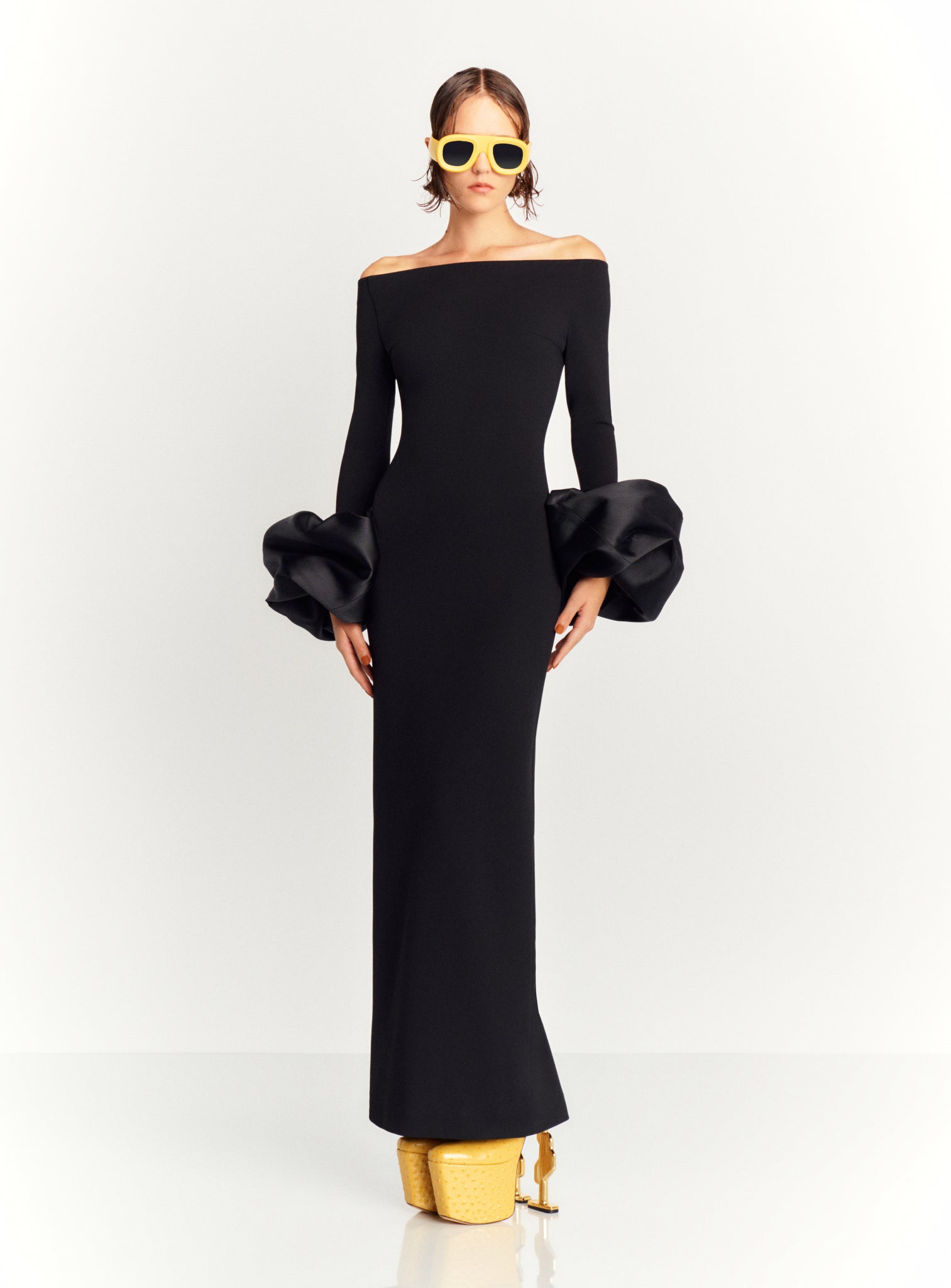 The Talia Maxi Dress in Black
