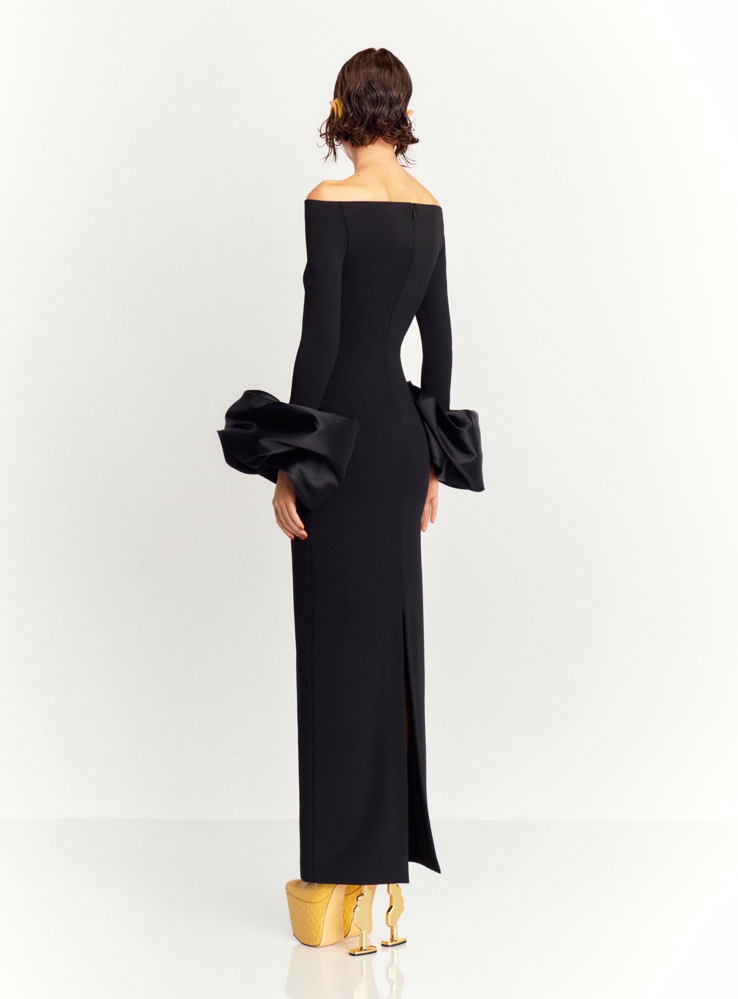 The Talia Maxi Dress in Black