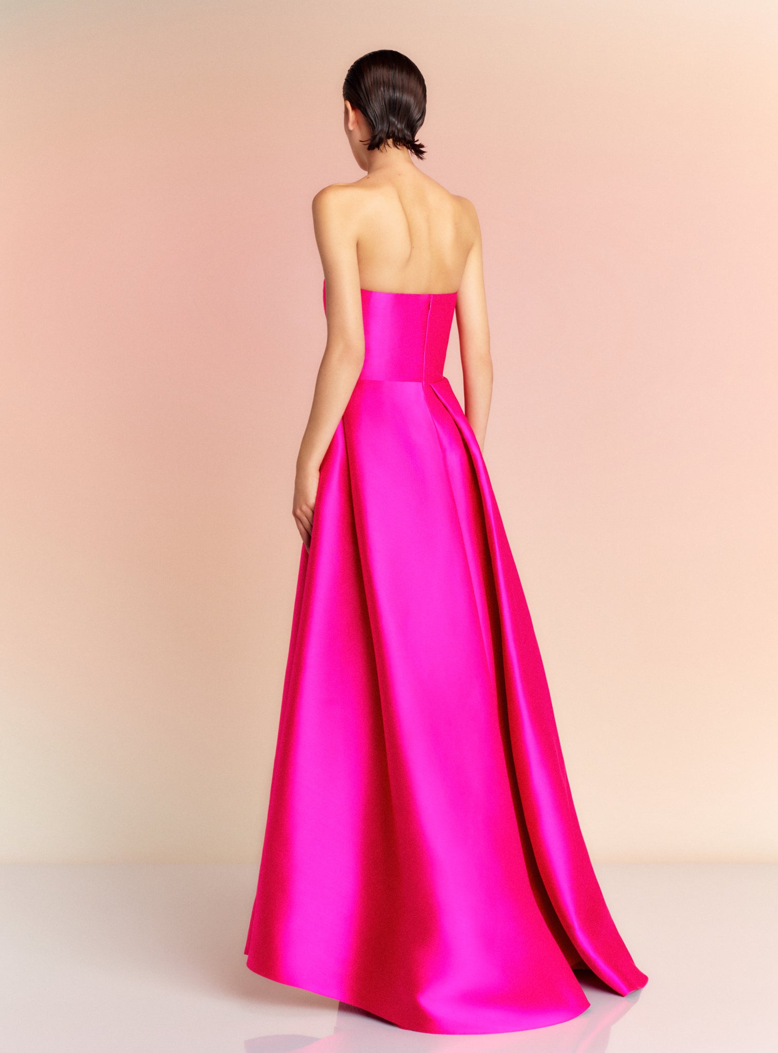 The Tiffany Maxi Dress in Magenta