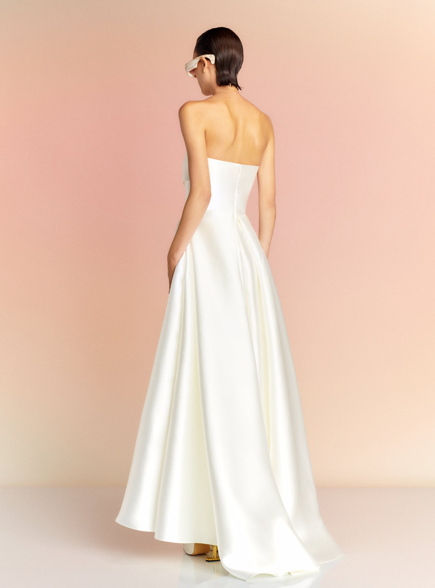 The Tiffany Maxi Dress in Cream