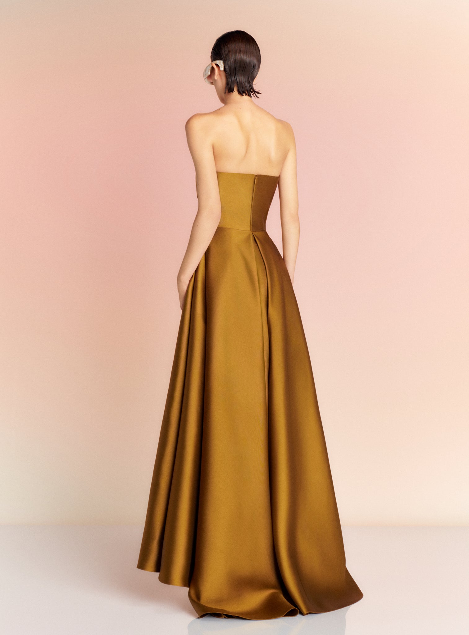 The Tiffany Maxi Dress in Gold The Tiffany Maxi Dress in Gold