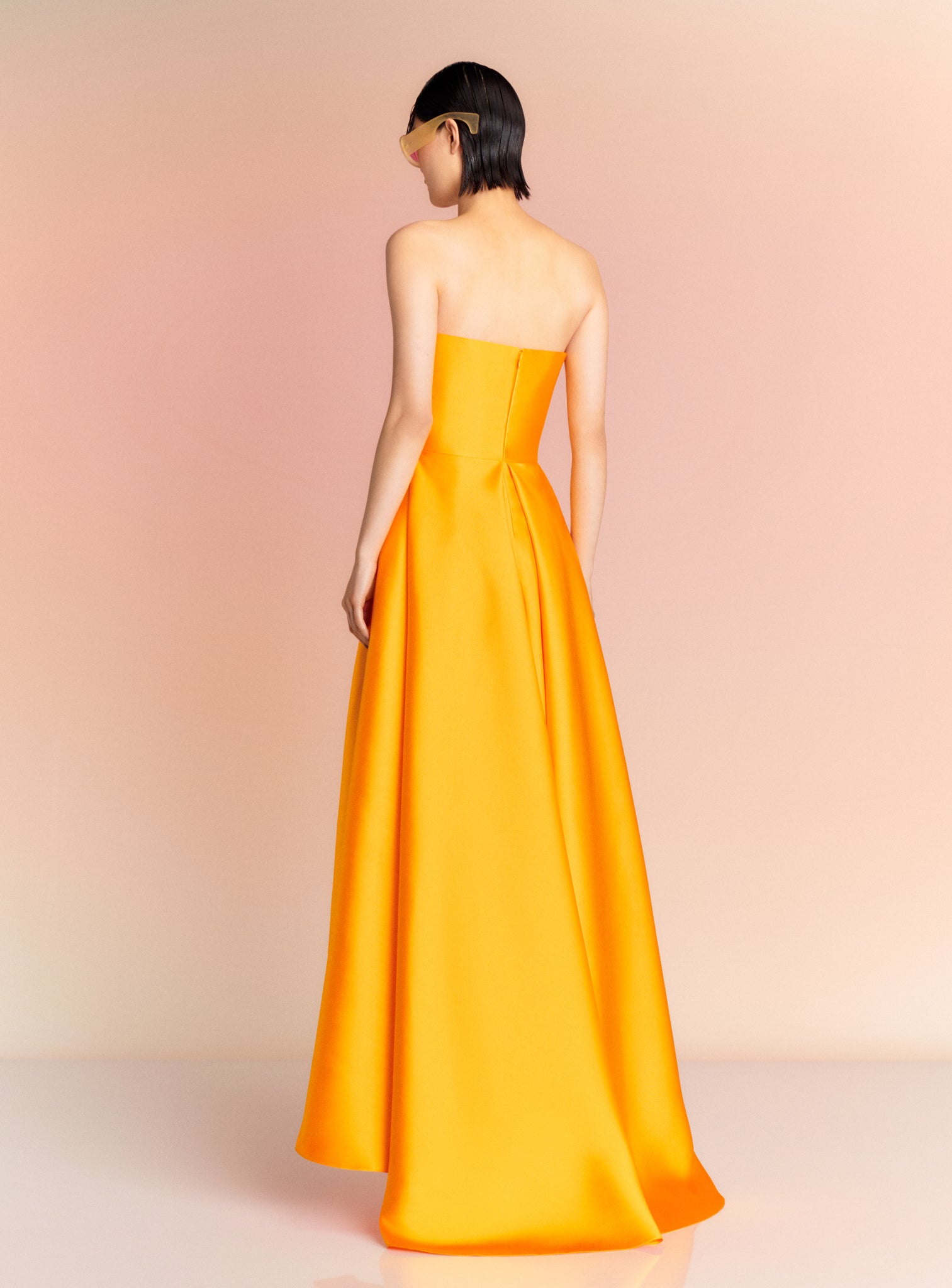 The Tiffany Maxi Dress in Mustard