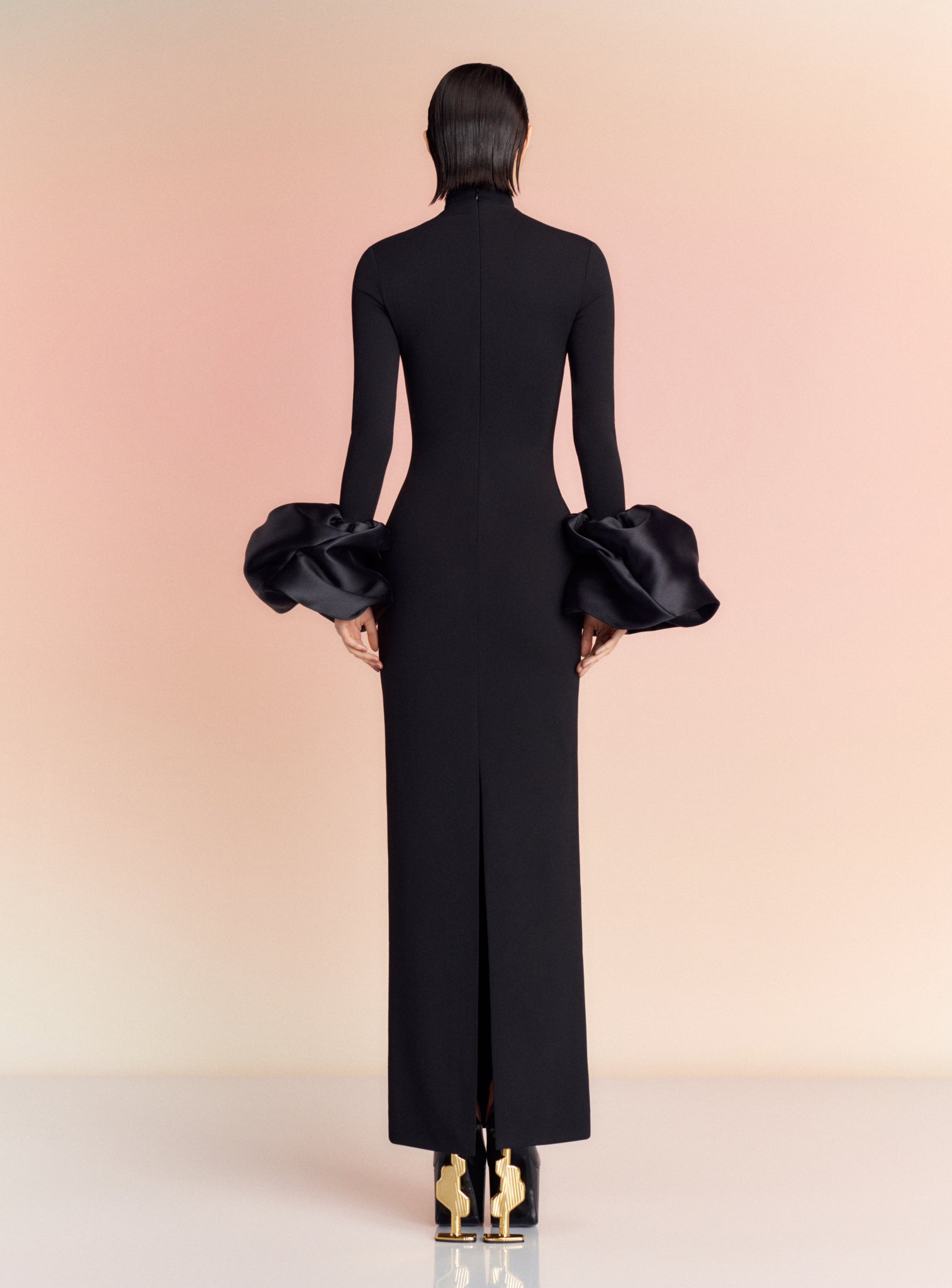 The Viviana Maxi Dress in Black