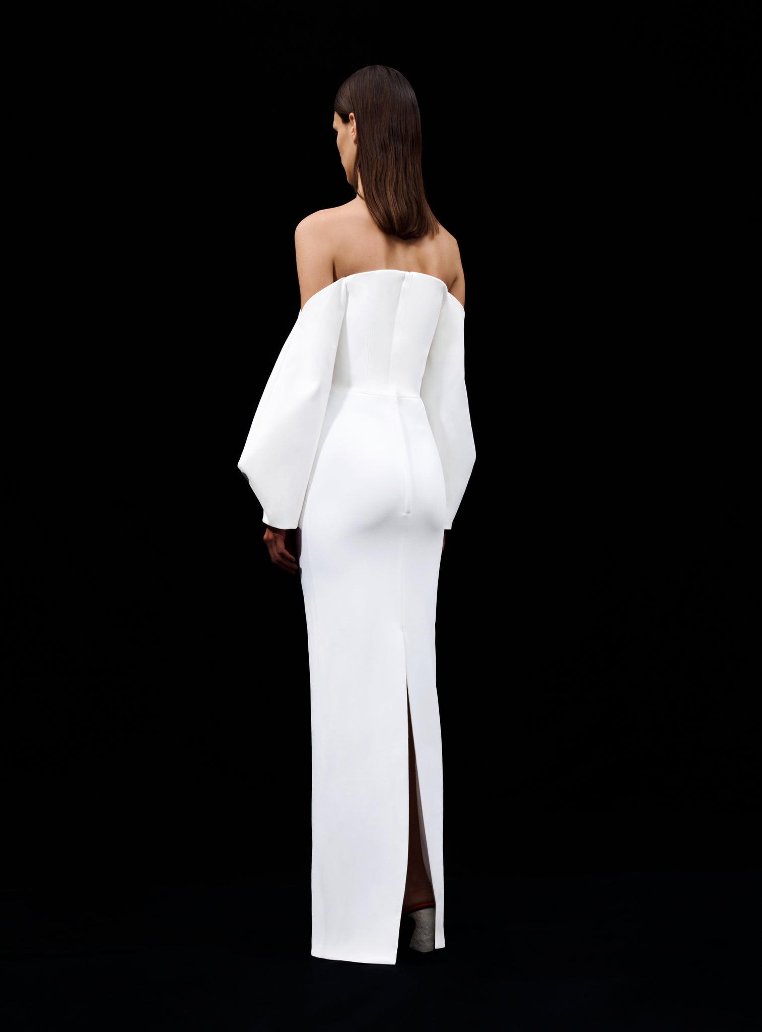 the lotta dress in cream helsa The lotta dress in creamclean, sculpted, and timeless