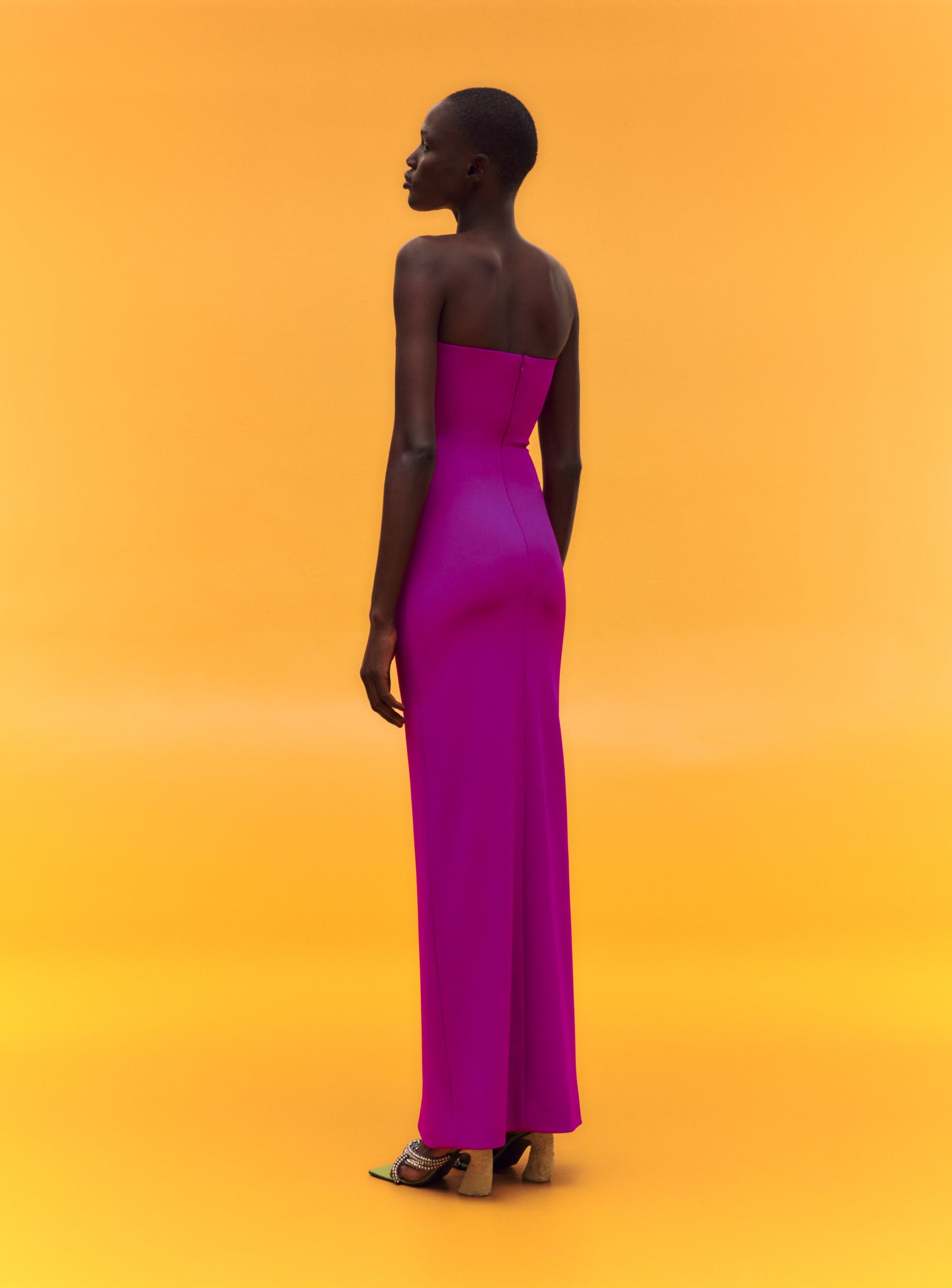 The Bysha Maxi Dress in Purple
