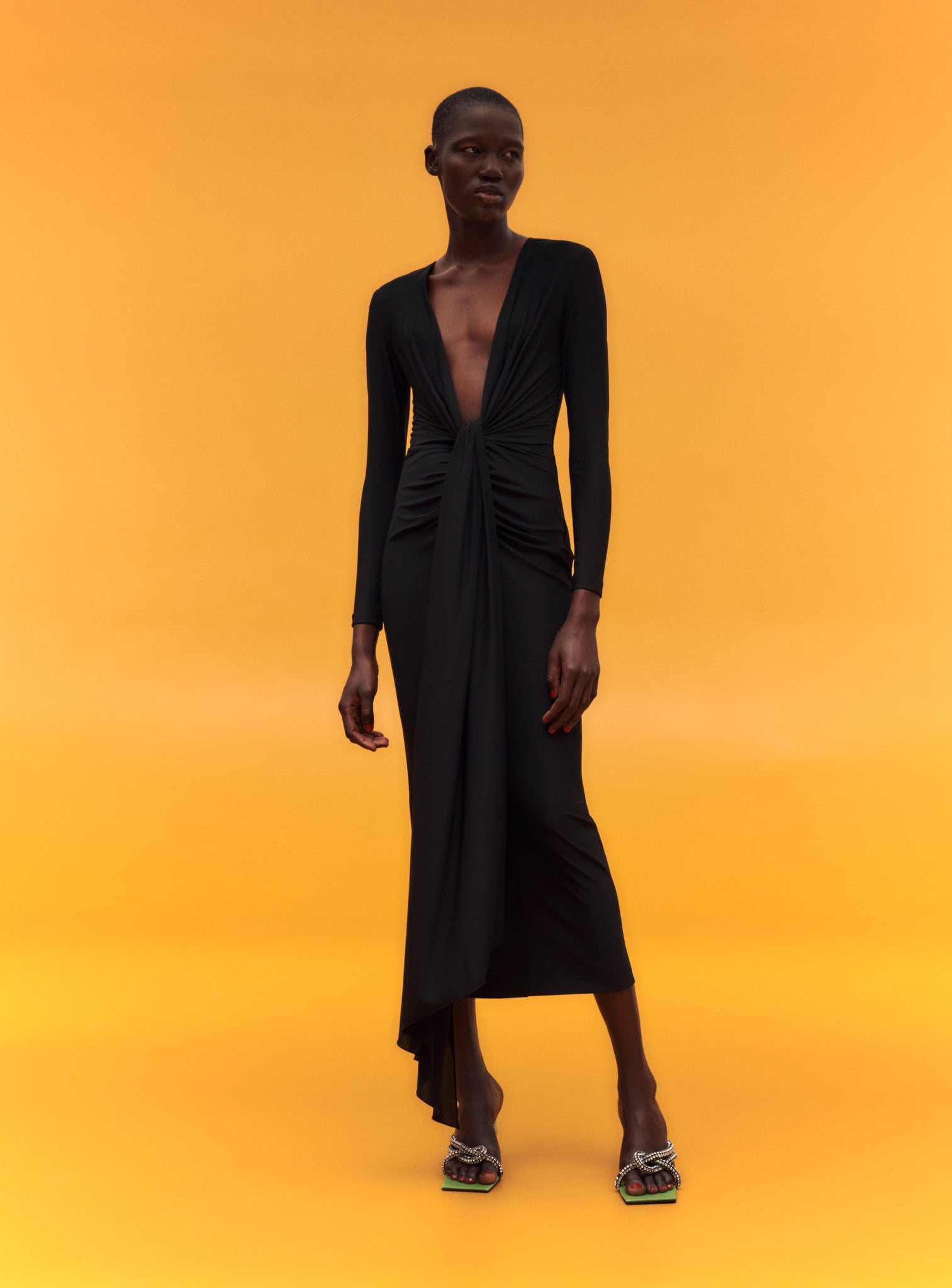 dress the population black lorena gown Dress The Population Lorena Appliqu Gown - Dark Cherry