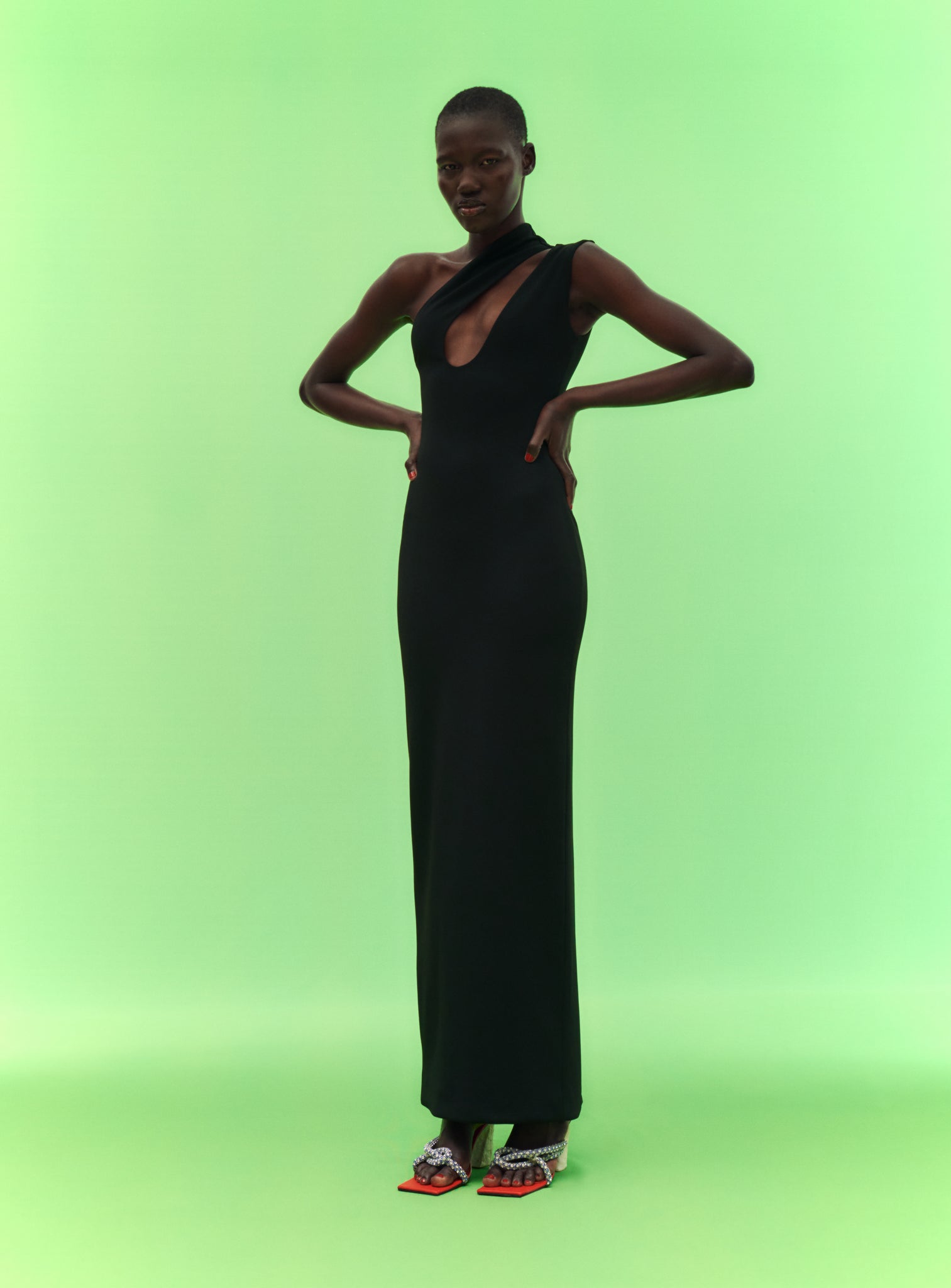 The Krista Maxi Dress in Black Solace London The Krista Maxi Dress in Black Solace London