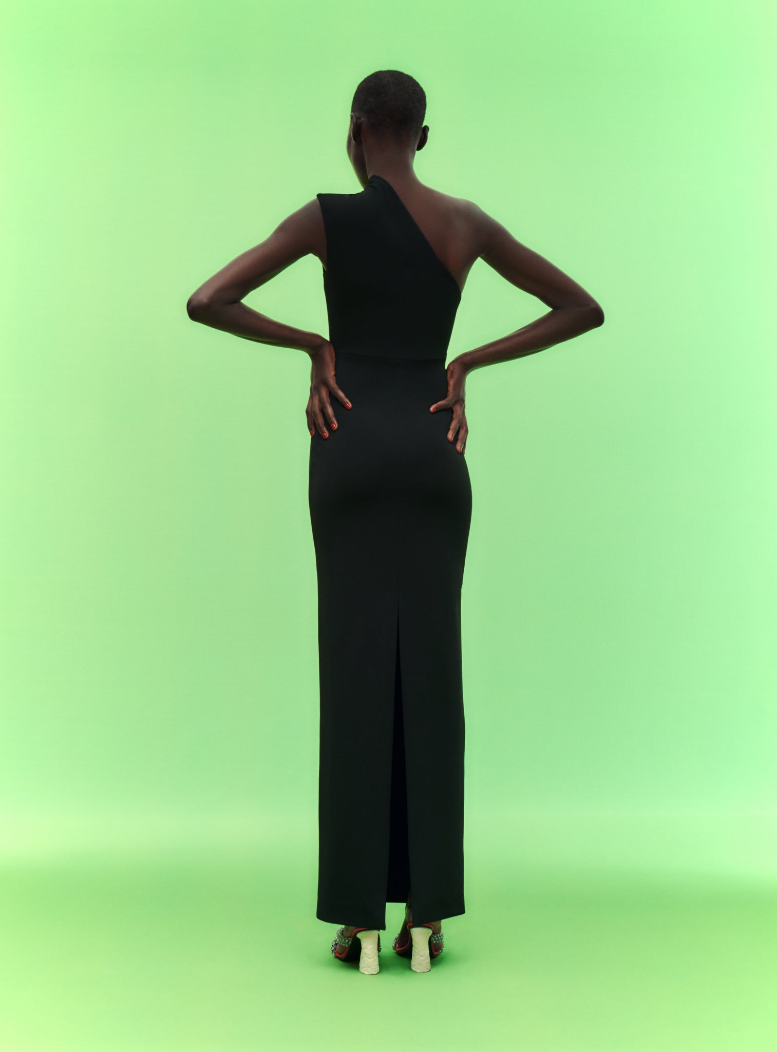 The Krista Maxi Dress in Black