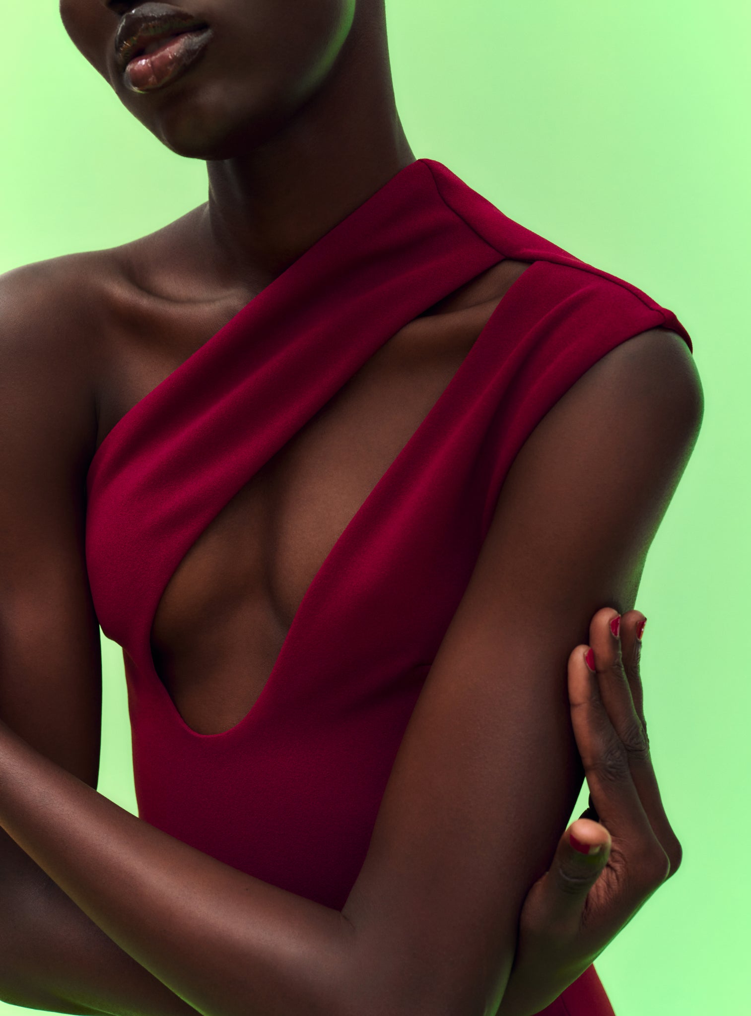 The Krista Maxi Dress in Mulberry