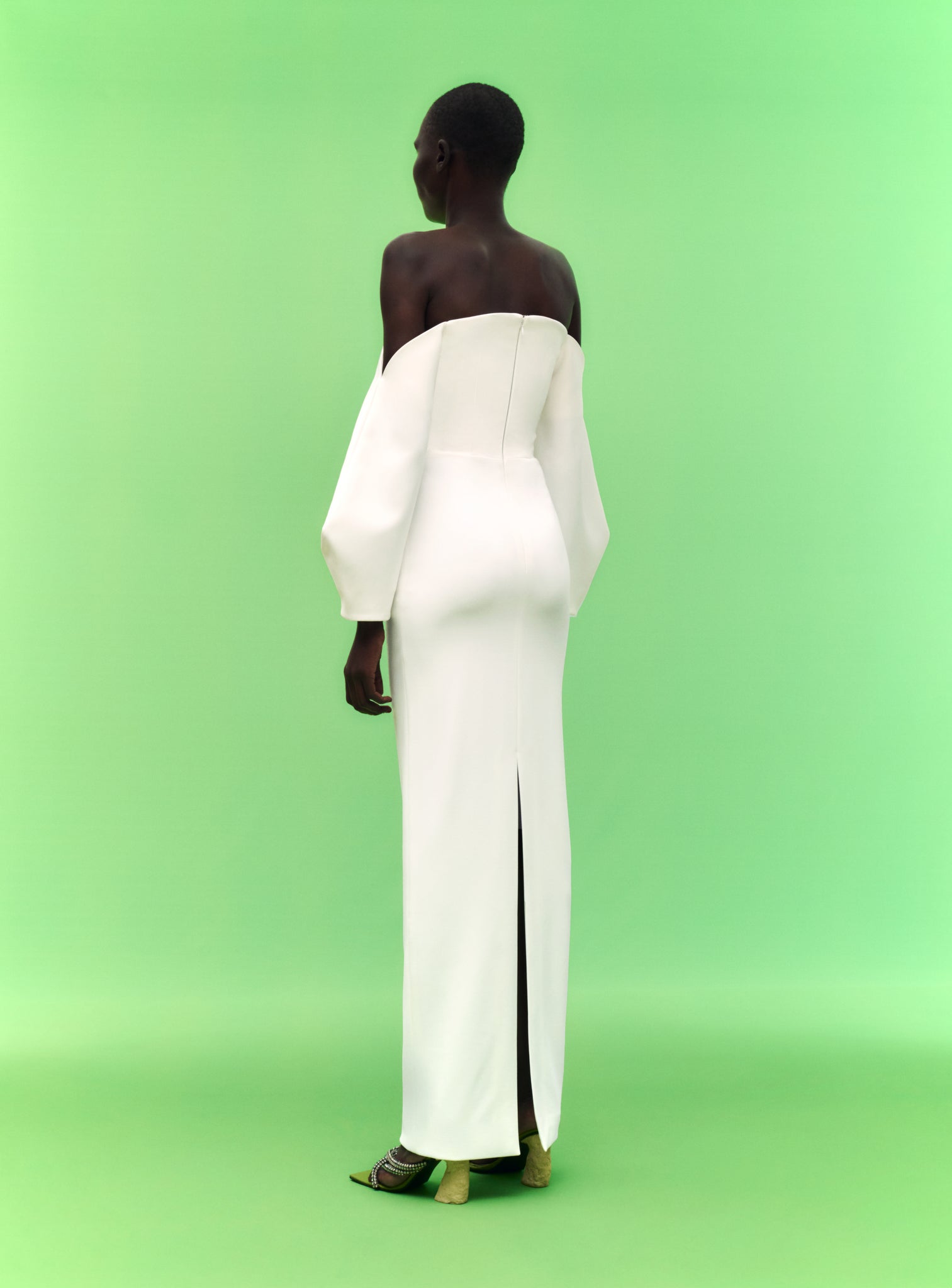 the lotta dress in cream helsa The lotta dress in creamclean, sculpted, and timeless