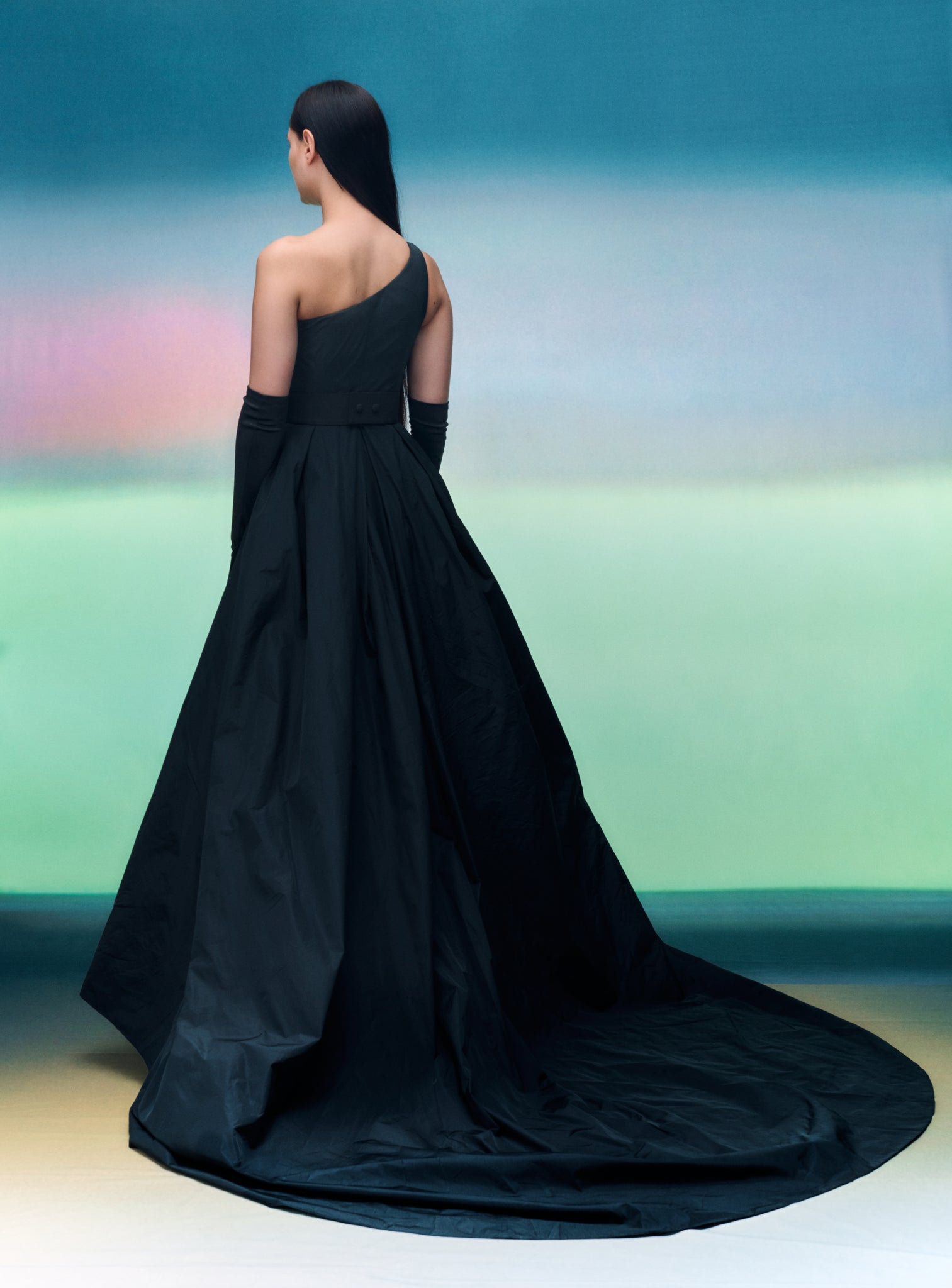The Xelia Maxi Dress in Black